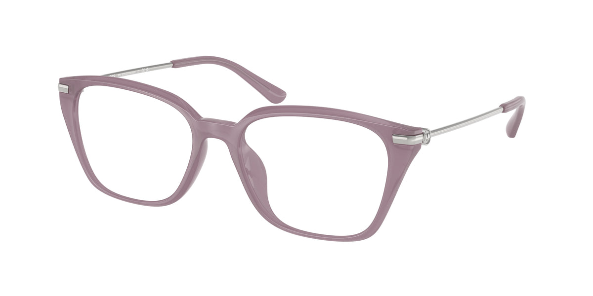 Michael Kors HAINAN MK4133D Rectangle Eyeglasses  4005-Light Iris 54-145-17 - Color Map Violet