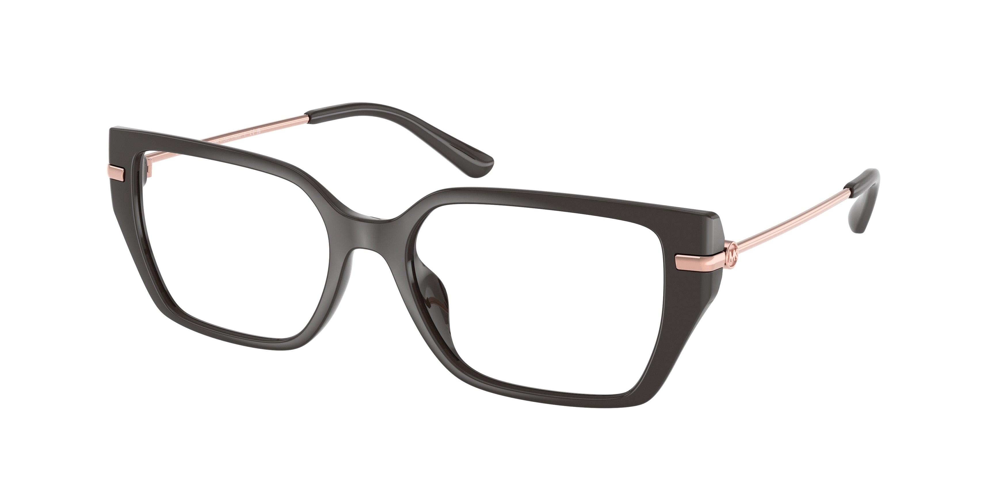 Michael Kors CRETE MK4134U Rectangle Eyeglasses  4003-Ash 54-140-17 - Color Map Grey