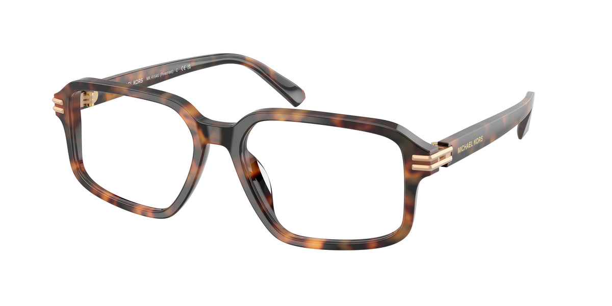 Michael Kors PINECREST MK4154U Irregular Eyeglasses  3904-Vintage Tortoise 56-145-17 - Color Map Tortoise