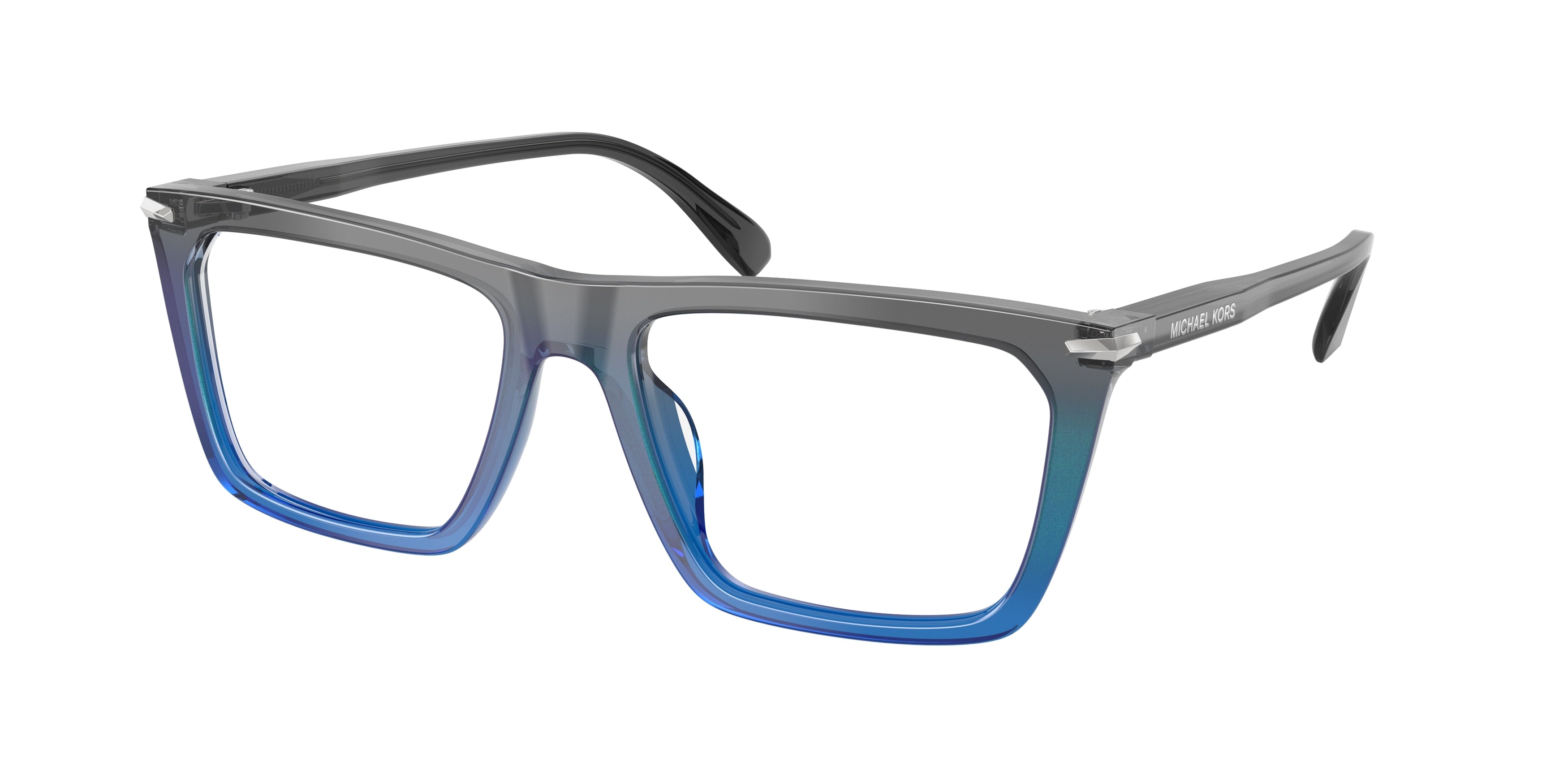 Michael Kors ECHO PARK MK4157U Rectangle Eyeglasses  4011-Grey Gradient 56-145-18 - Color Map Grey