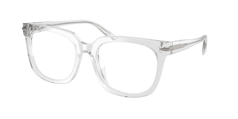 Michael Kors ONTARIO MK4176U Square Eyeglasses  3400-Grey Transparent 54-145-19 - Color Map Grey