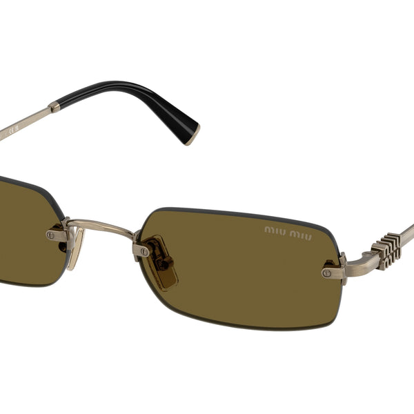 Miu Miu MU B50S Rectangular Sunglasses For Women display picture 3