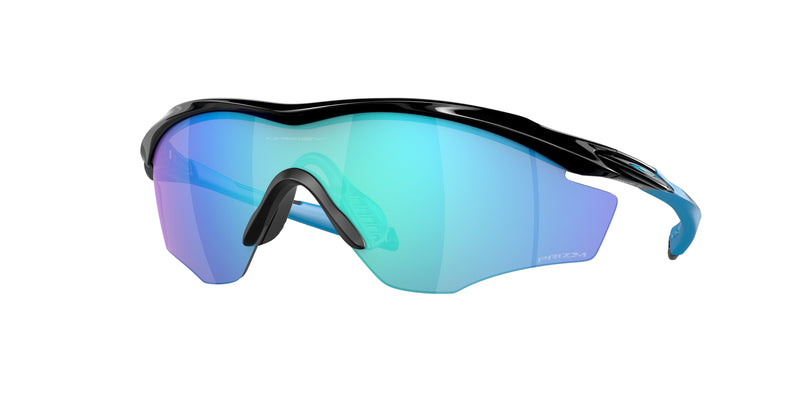 Oakley M2 FRAME XL OO9343 Shield Sunglasses  934321-Polished Black 56-121-145 - Color Map Black