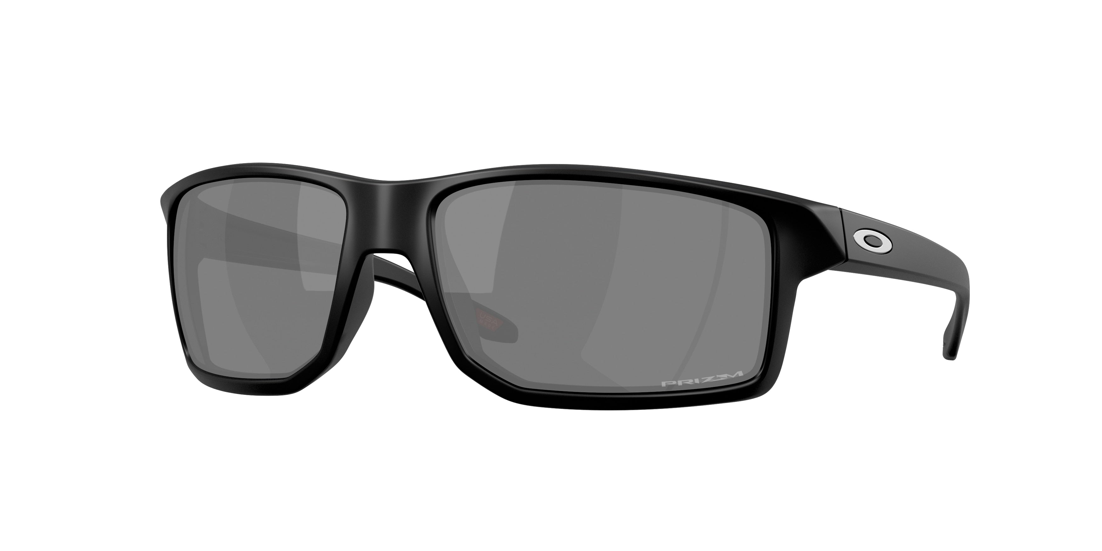 Oakley GIBSTON XL OO9470 Rectangle Sunglasses  947001-Matte Black 62-133-17 - Color Map Black