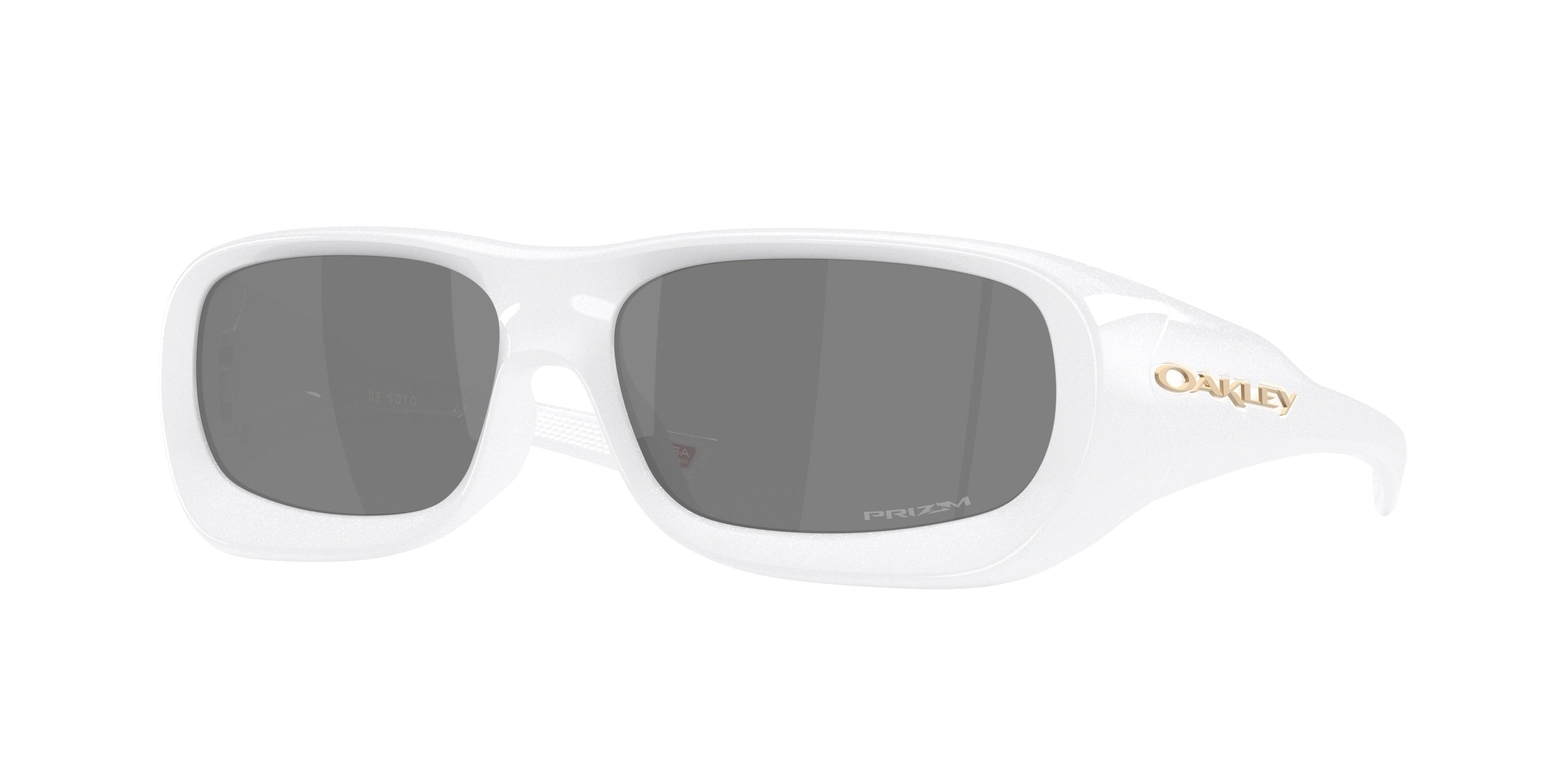 Oakley DE SOTO OO9494 Rectangle Sunglasses  949402-Pearl White 59-140-16 - Color Map White