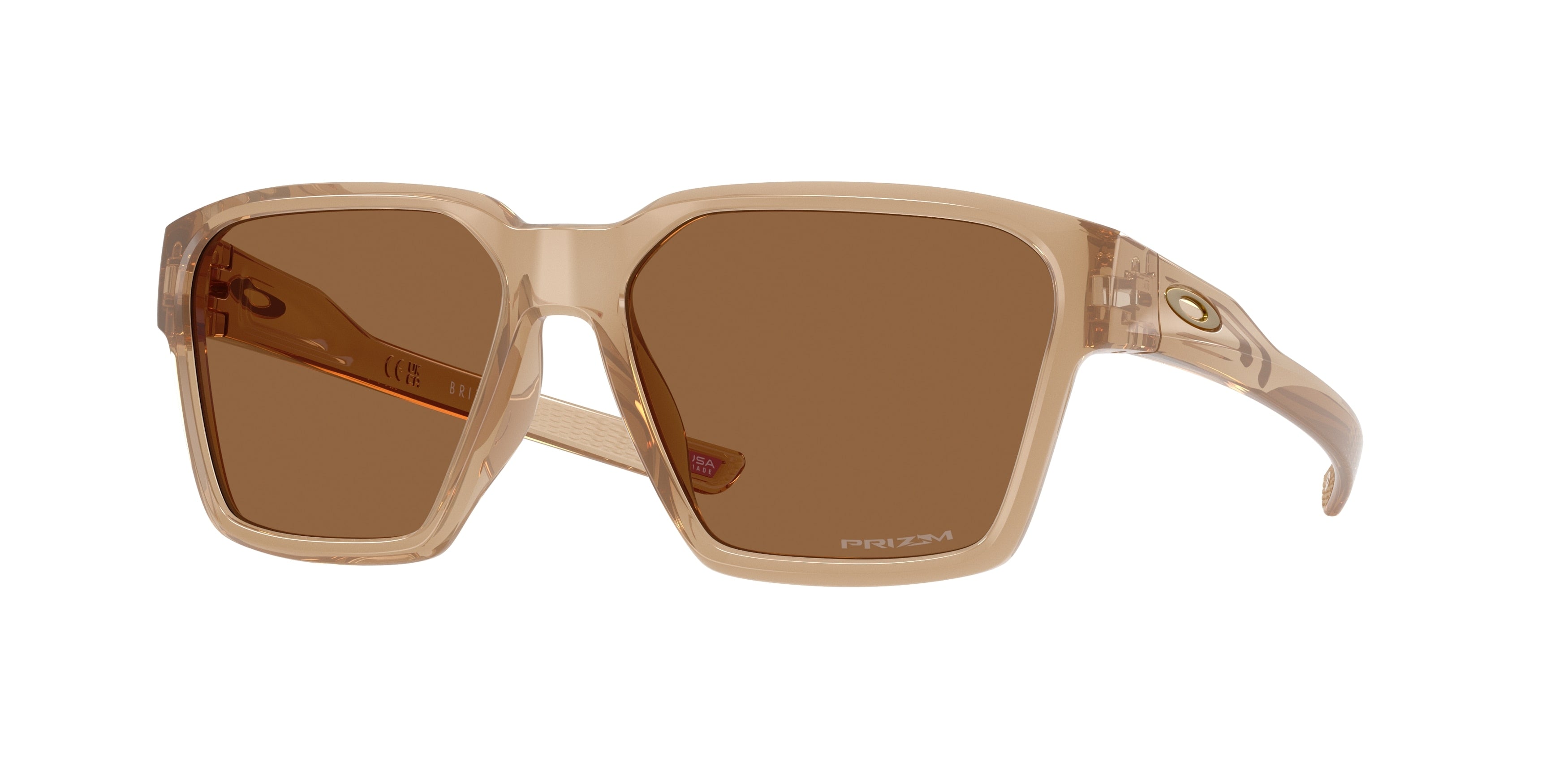 Oakley BRIZA OO9497 Square Sunglasses  949707-Polished Sepia 58-140-16 - Color Map Brown