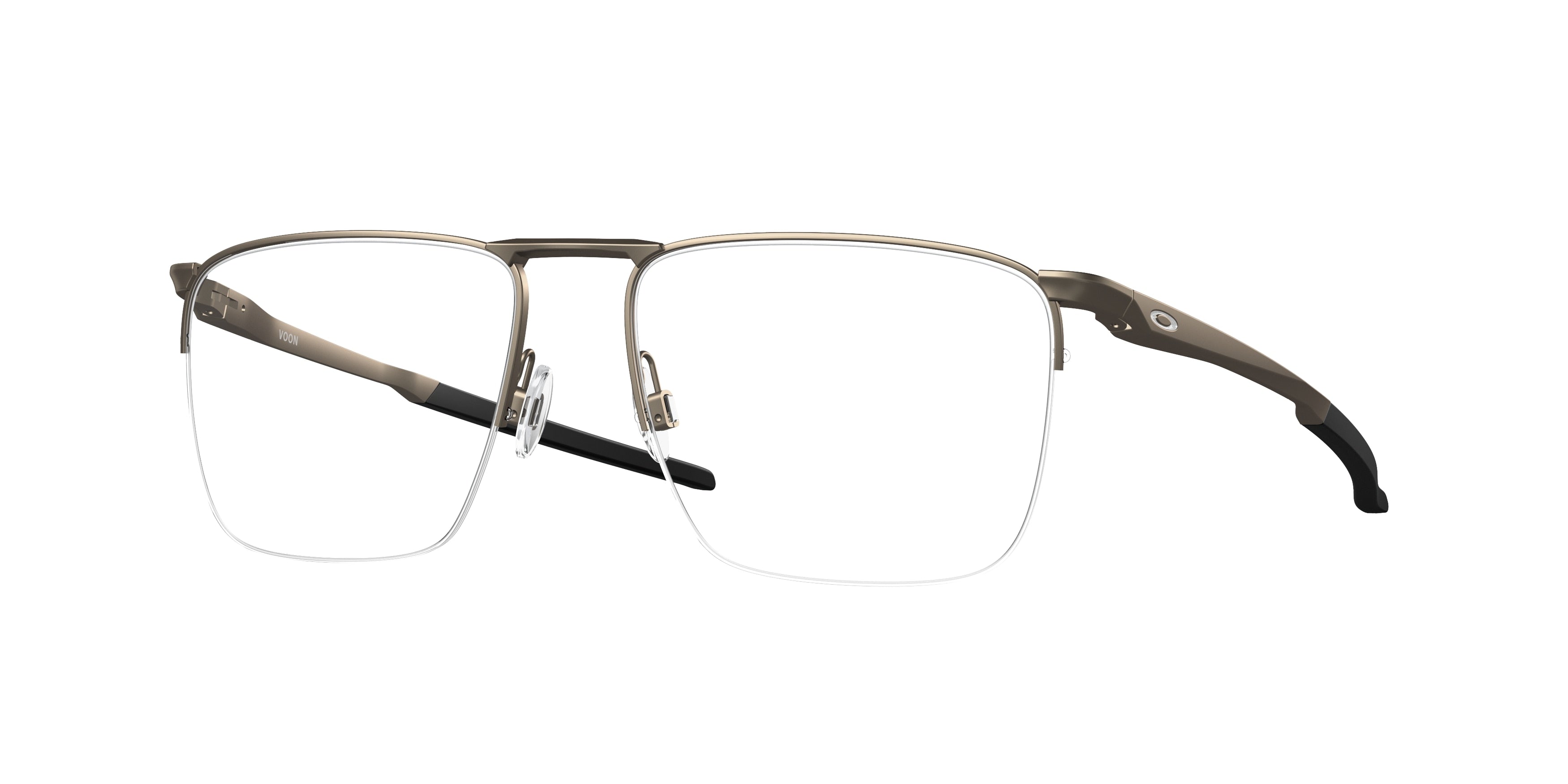 Oakley Optical VOON OX3026 Square Eyeglasses  302602-Pewter 57-139-17 - Color Map Grey