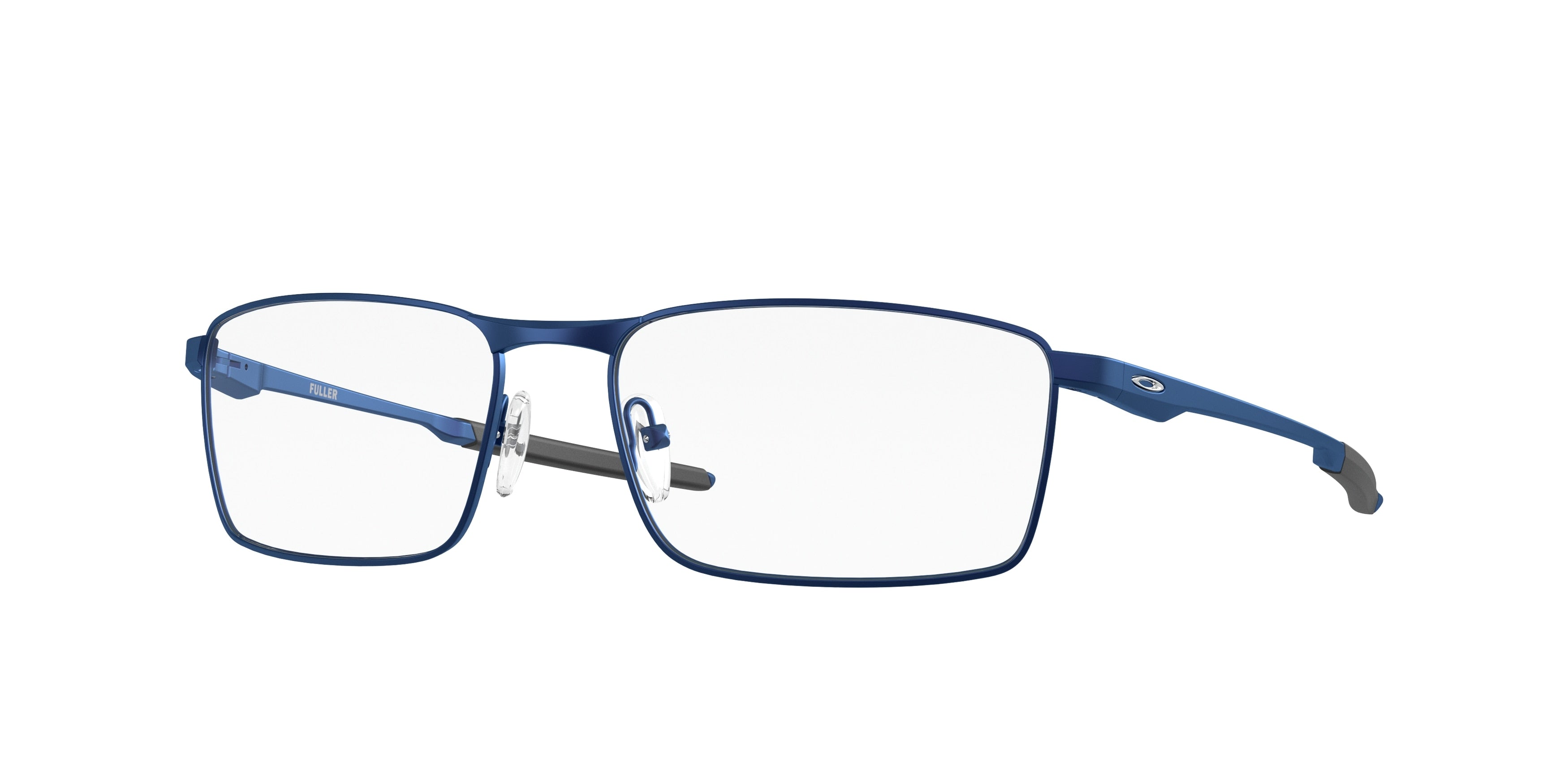 Oakley Optical FULLER OX3227 Rectangle Eyeglasses  322704-Matte Midnight 57-139-17 - Color Map Blue