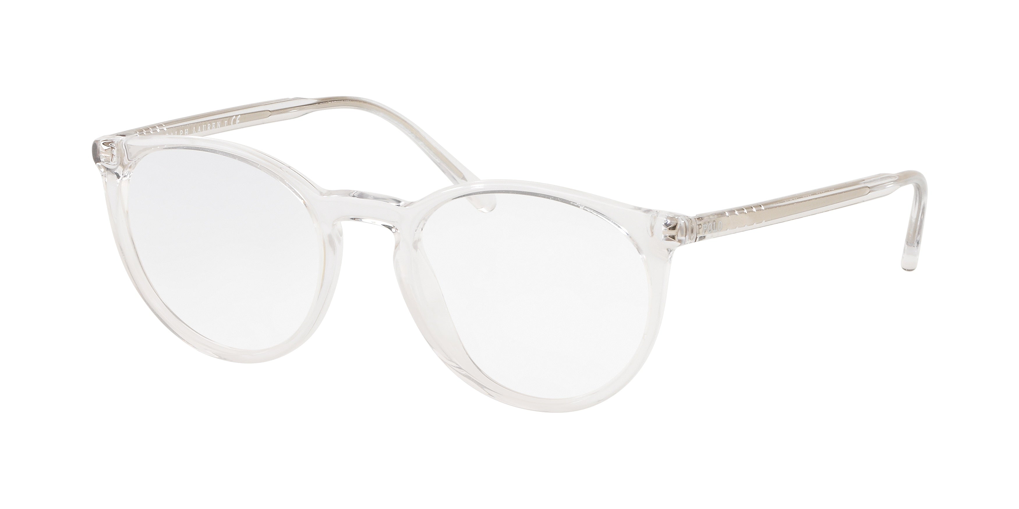 Polo PH2193 Phantos Eyeglasses  5002-Shiny Crystal 49-145-19 - Color Map Transparent
