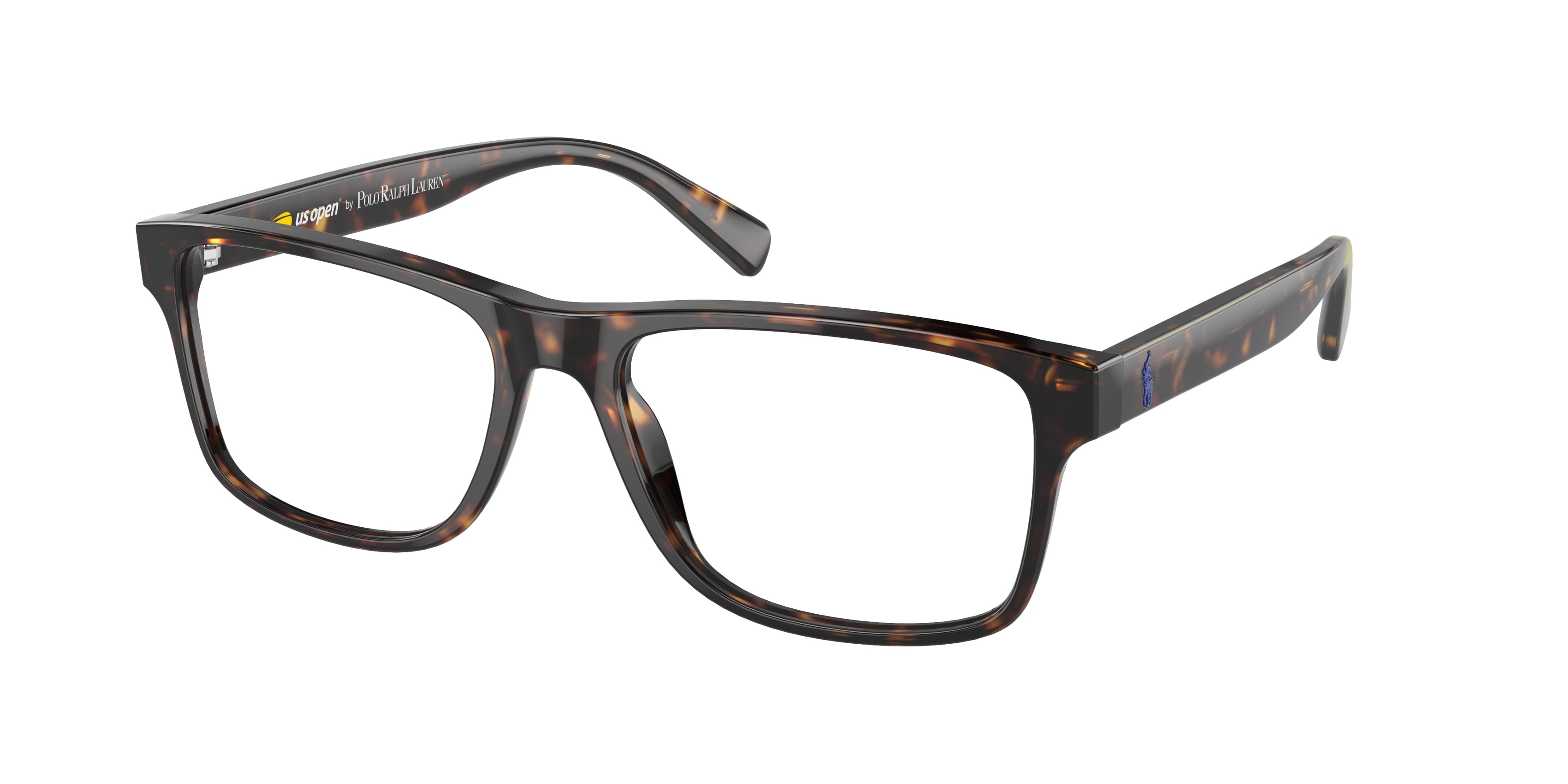 Polo PH2223 Pillow Eyeglasses  6132-Shiny Havana 56-145-17 - Color Map Tortoise