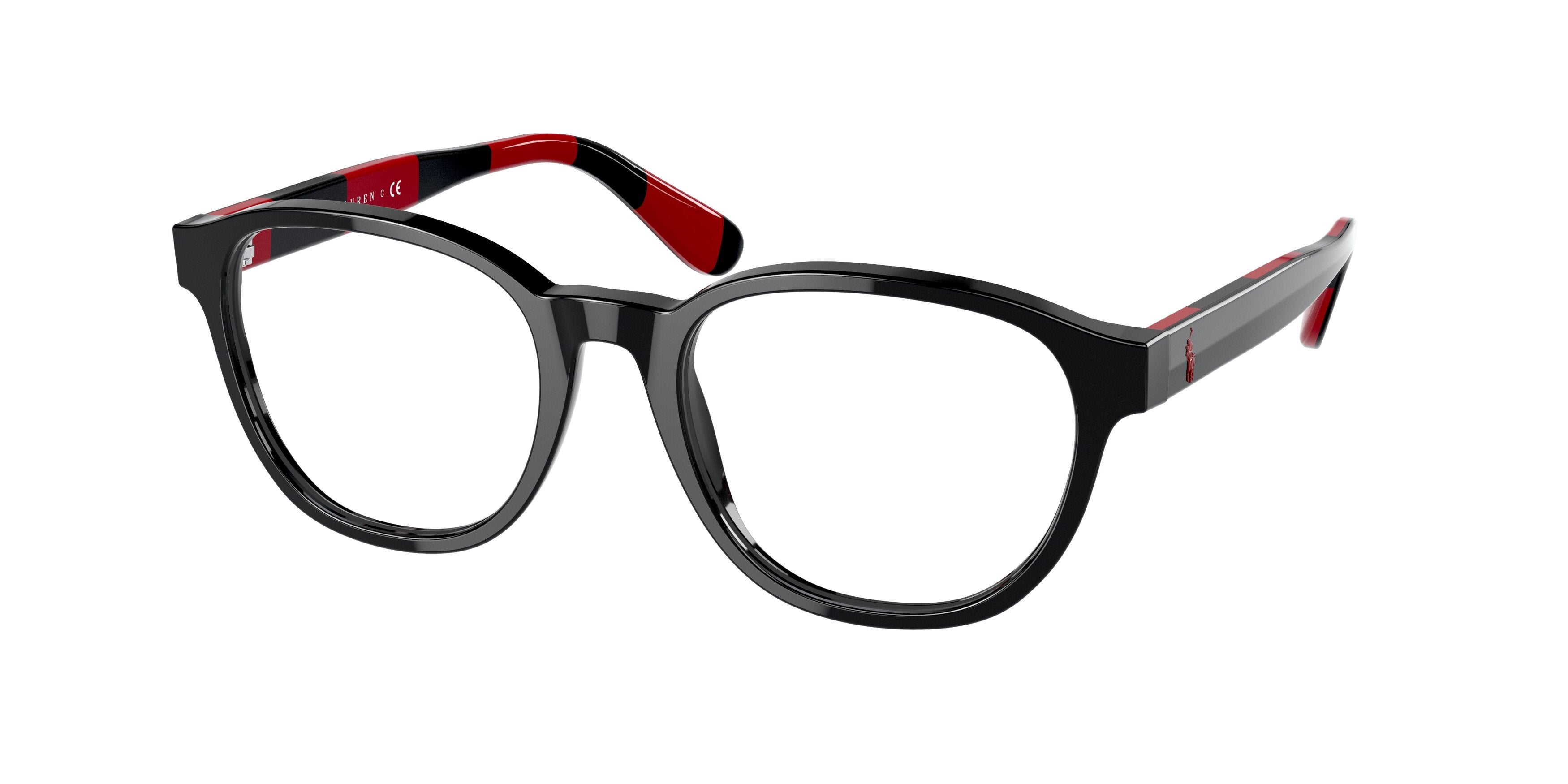 Polo PH2228 Phantos Eyeglasses  5001-Black 52-145-19 - Color Map Black