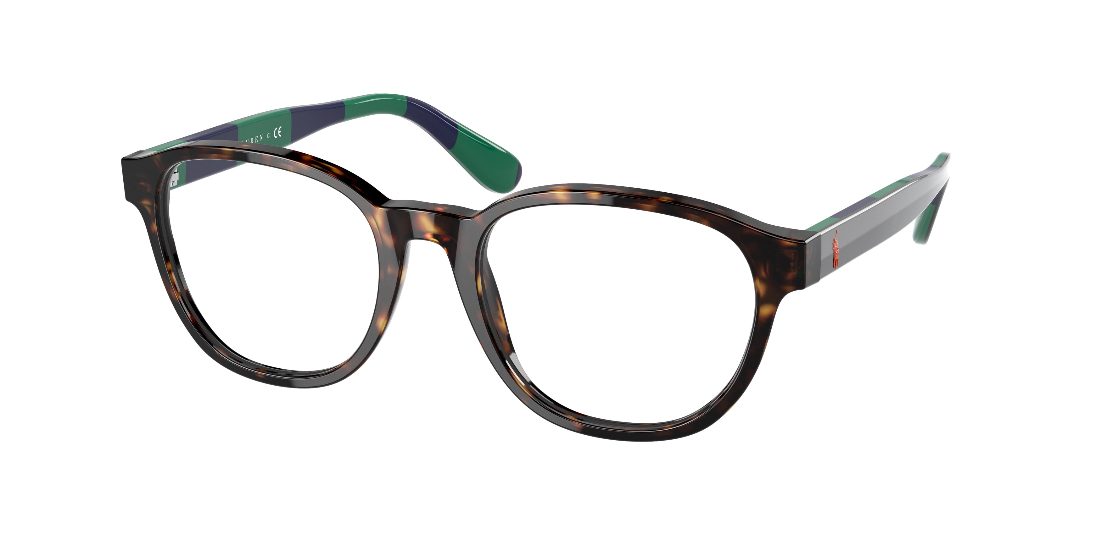 Polo PH2228 Phantos Eyeglasses  5003-Dark Havana 52-145-19 - Color Map Brown