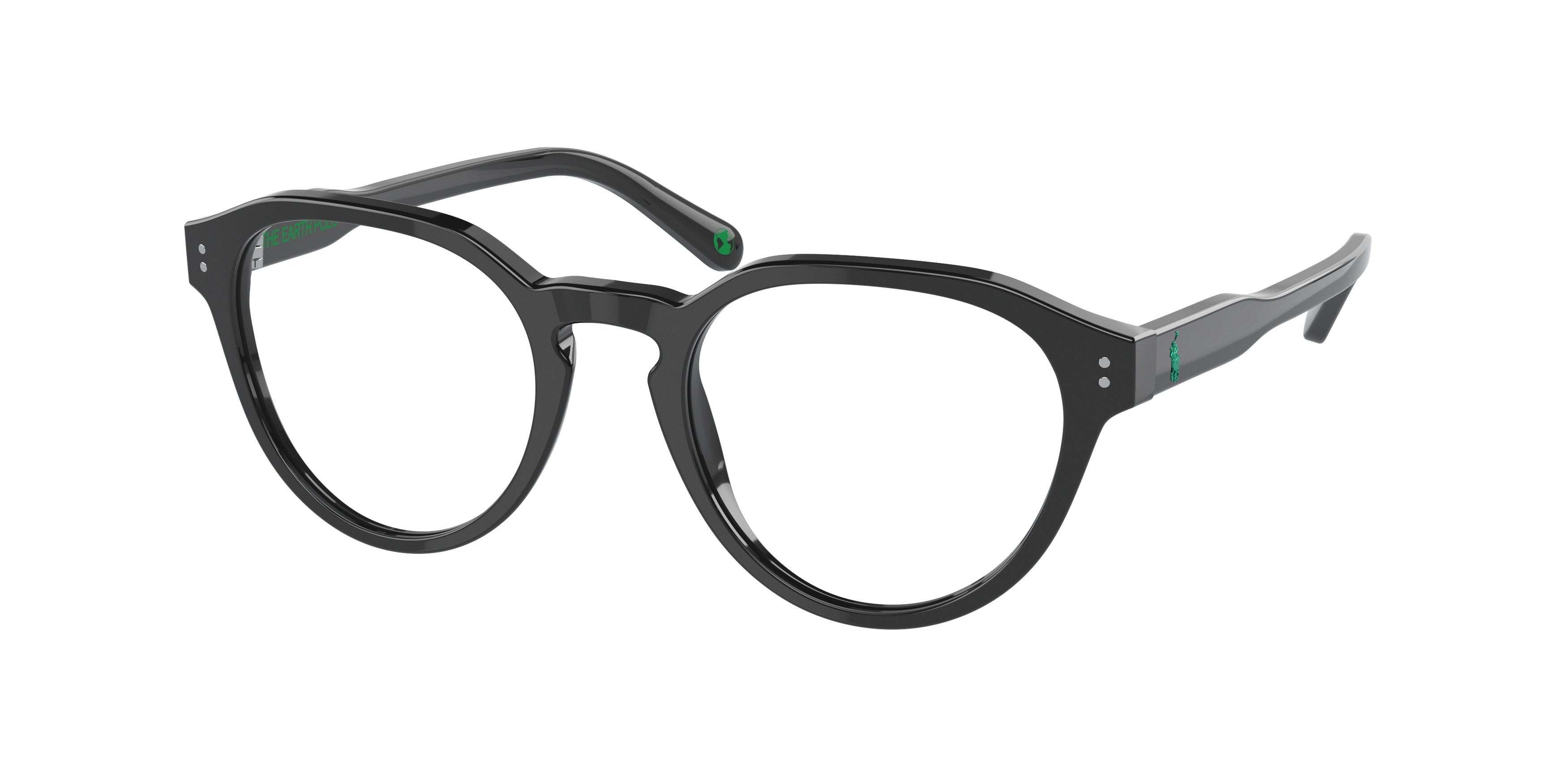 Polo PH2233 Phantos Eyeglasses  6000-Shiny Black 50-145-20 - Color Map Black