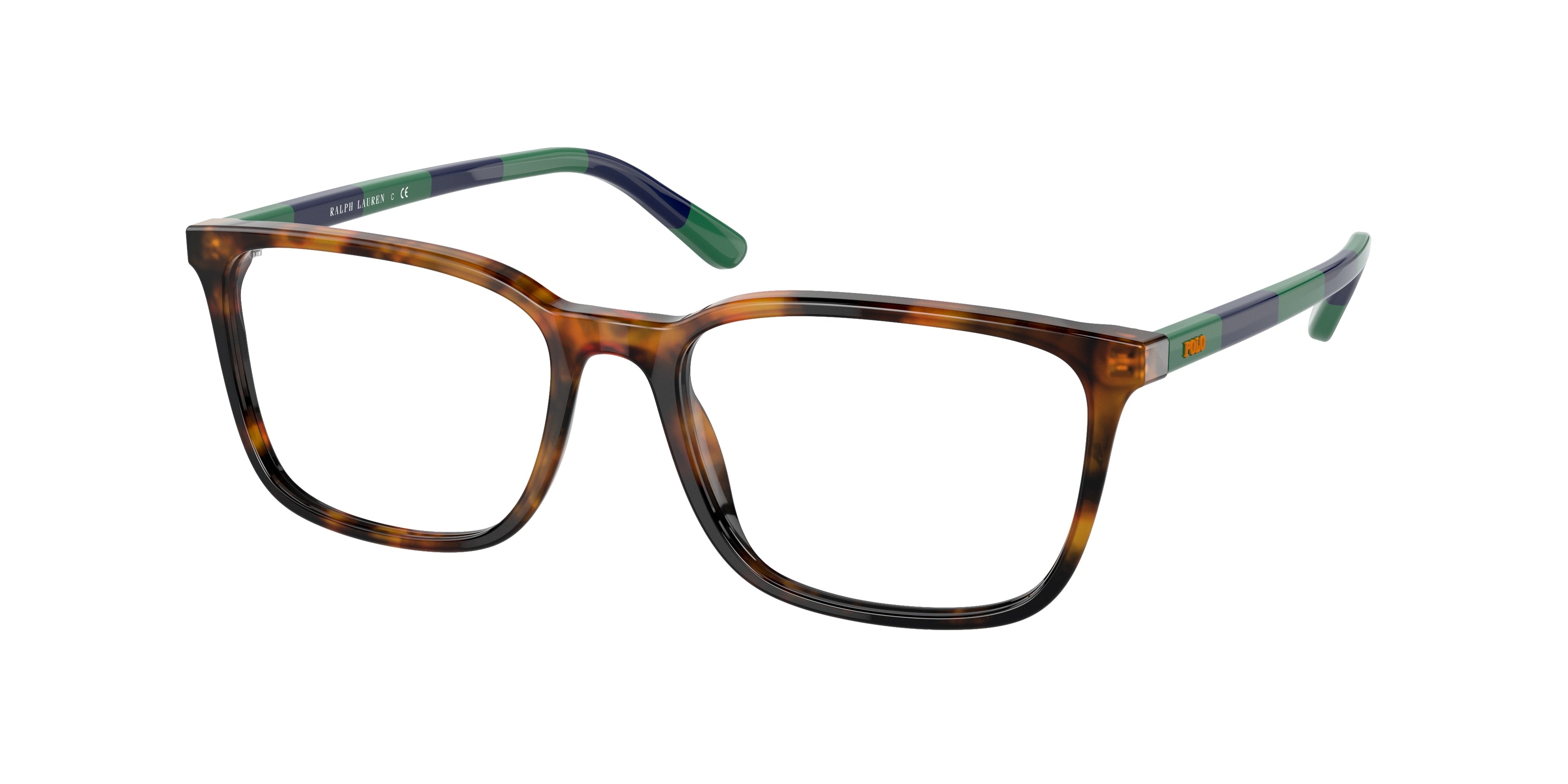 Polo PH2234 Pillow Eyeglasses  5017-Shiny Jerry Havana 54-145-17 - Color Map Tortoise