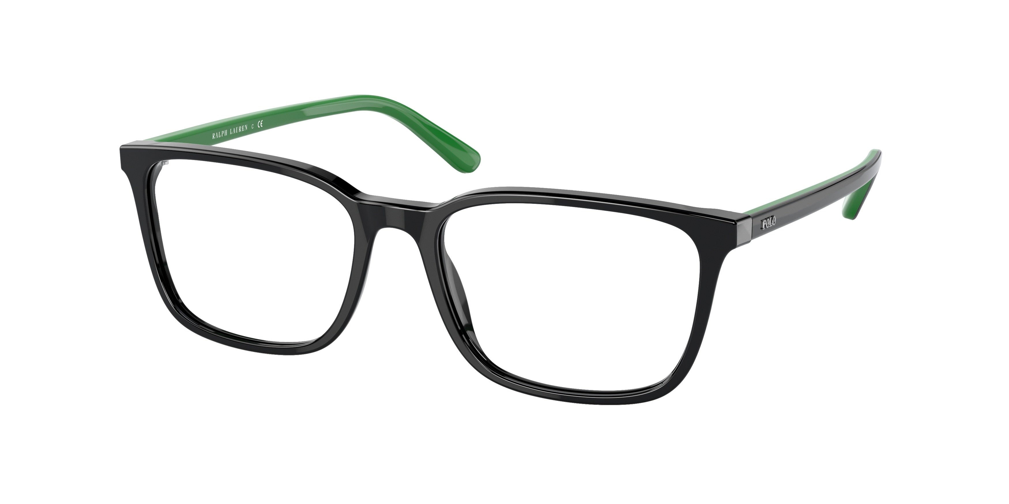 Polo PH2234 Pillow Eyeglasses  5246-Shiny Black 52-145-17 - Color Map Black