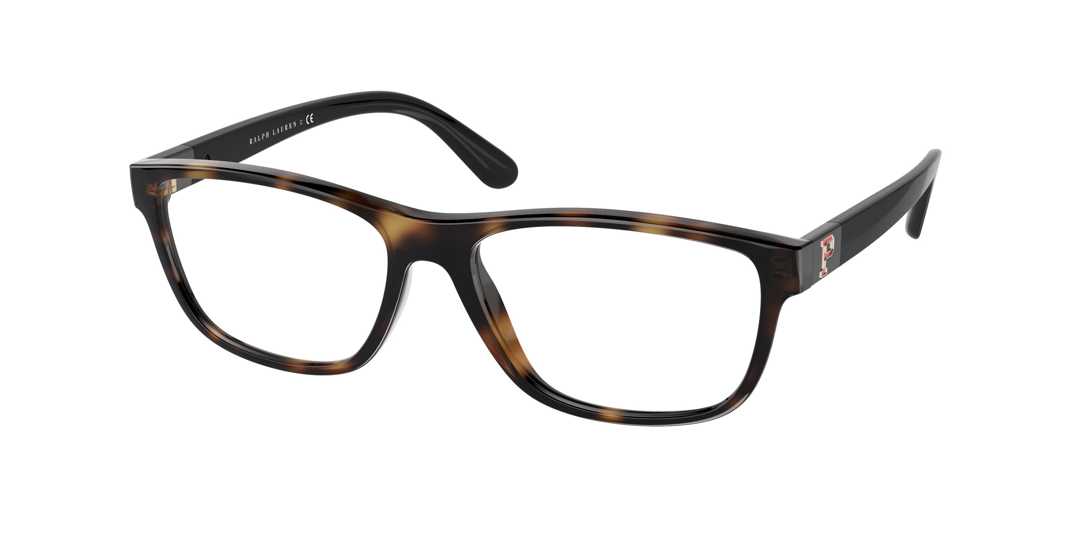 Polo PH2235 Pillow Eyeglasses  5003-Shiny Dark Havana 55-145-16 - Color Map Brown