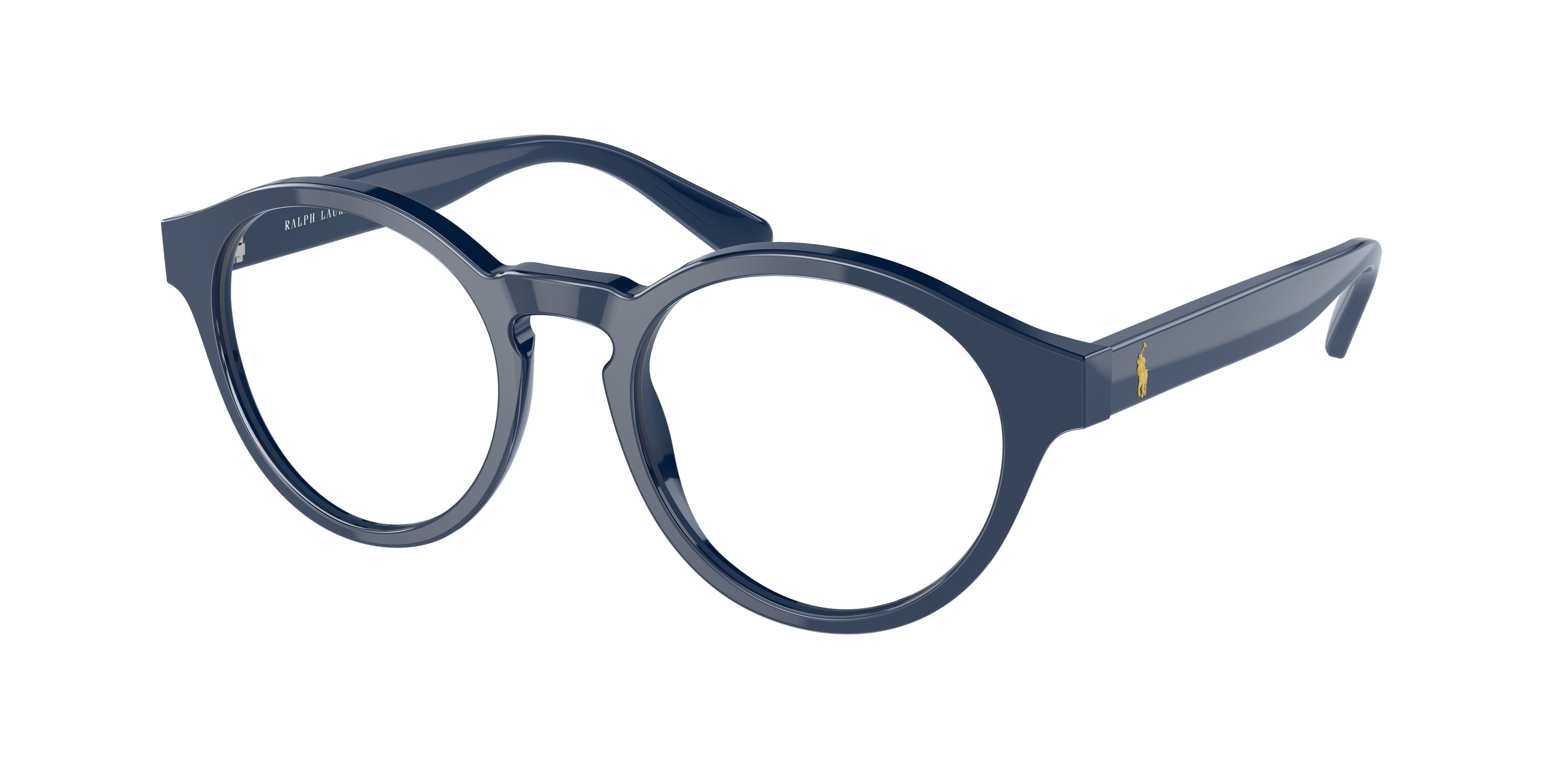 Polo PH2243 Phantos Eyeglasses  5465-Shiny Navy Blue 50-145-19 - Color Map Blue