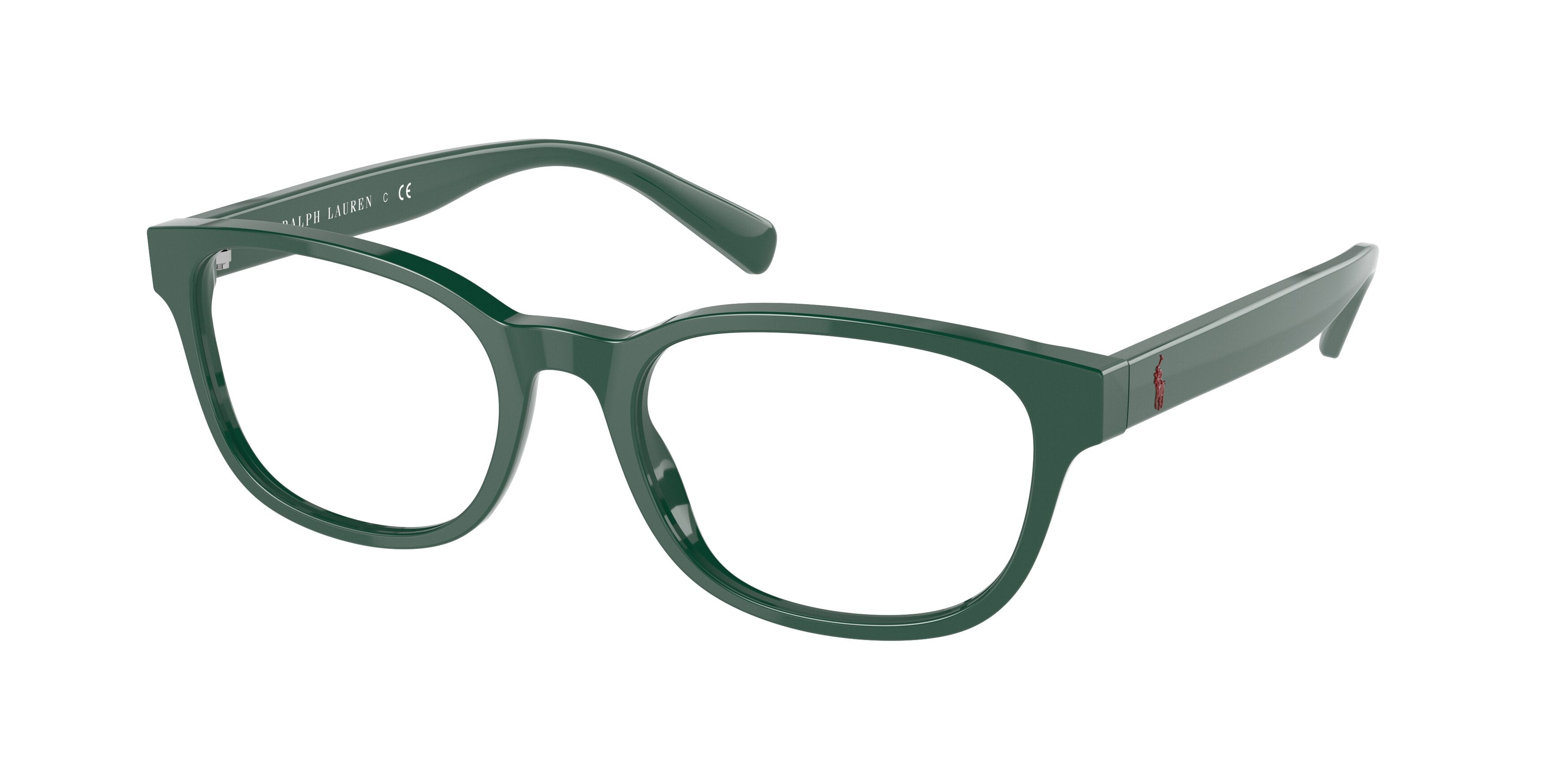 Polo PH2244 Phantos Eyeglasses  5421-Shiny Forest Green 54-145-19 - Color Map Green