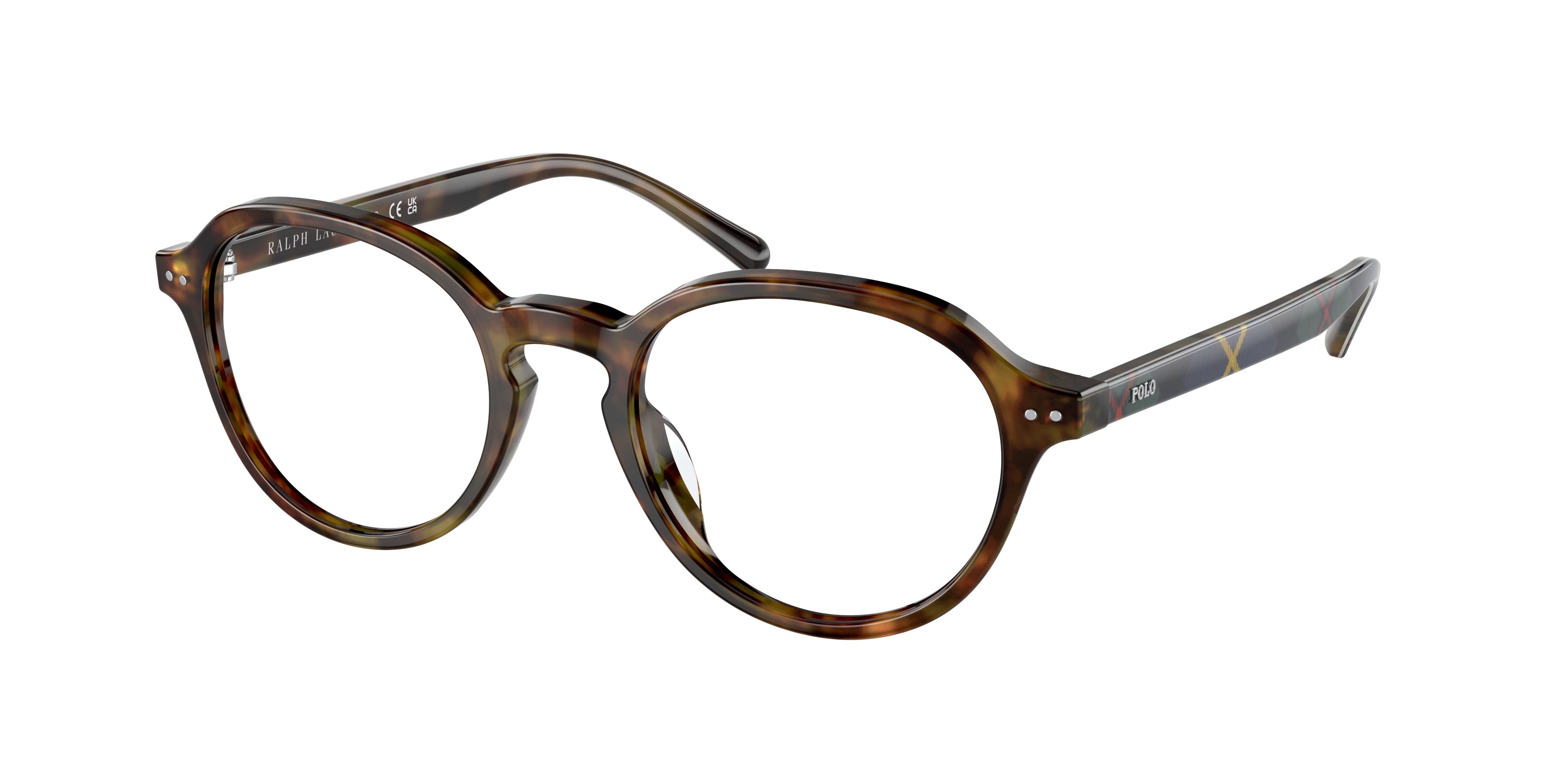 Polo PH2251U Oval Eyeglasses  5017-Shiny Jerry Havana 50-145-20 - Color Map Tortoise