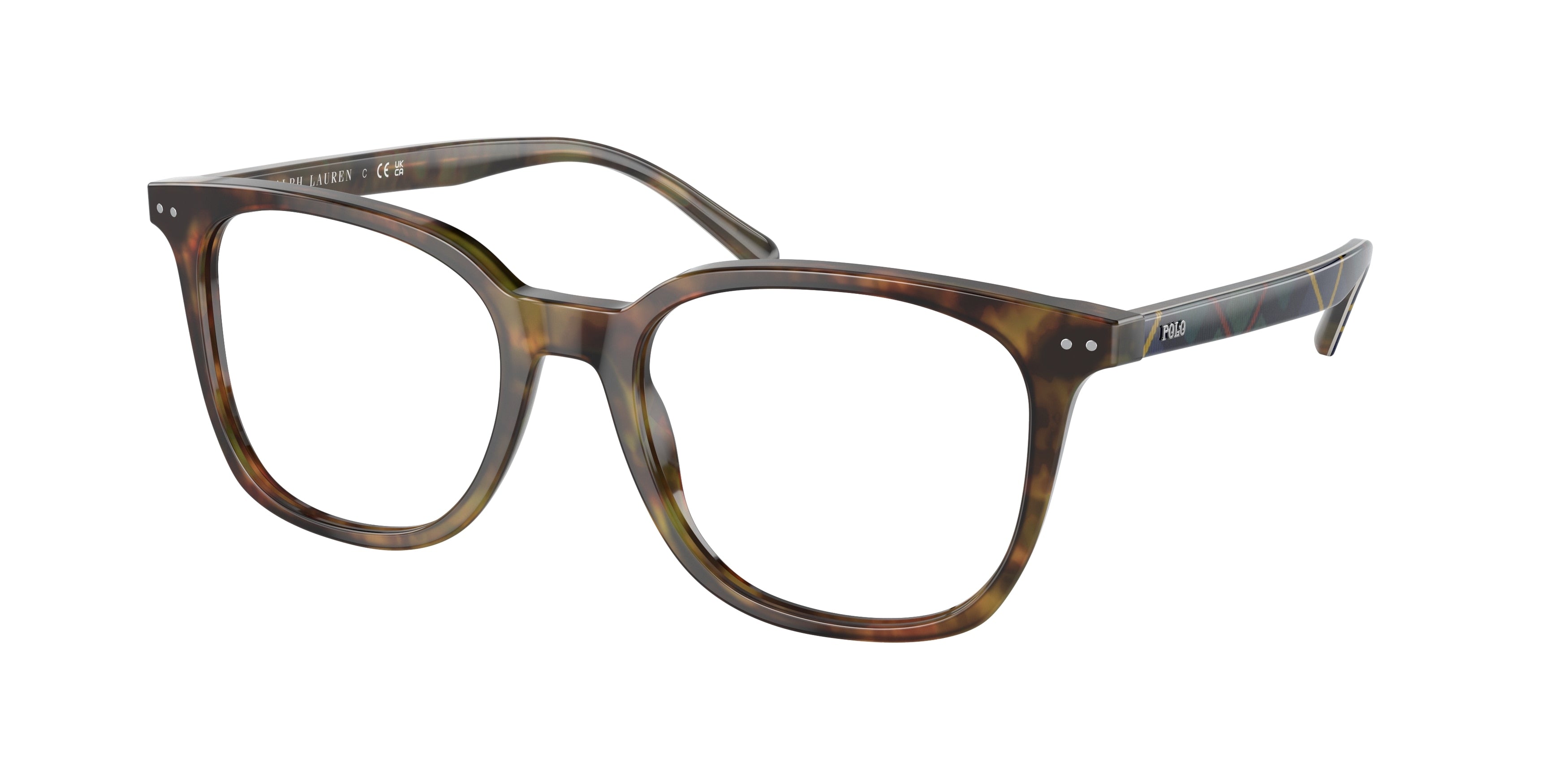 Polo PH2256F Pillow Eyeglasses  5017-Shiny Jerry Havana 53-145-19 - Color Map Tortoise