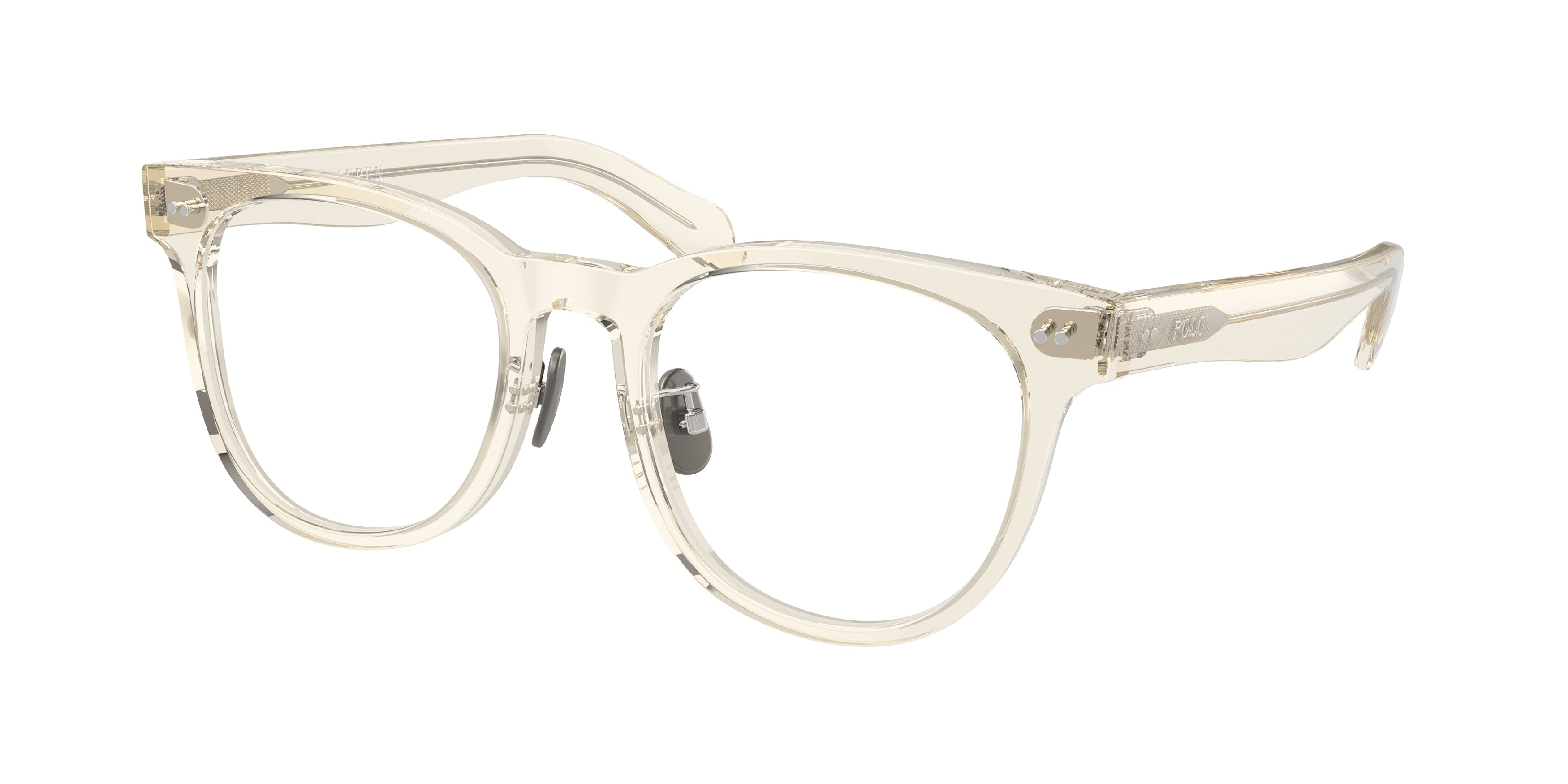 Polo PH2264D Phantos Eyeglasses  5034-Shiny Transparent Pinot Grey 52-145-20 - Color Map Grey
