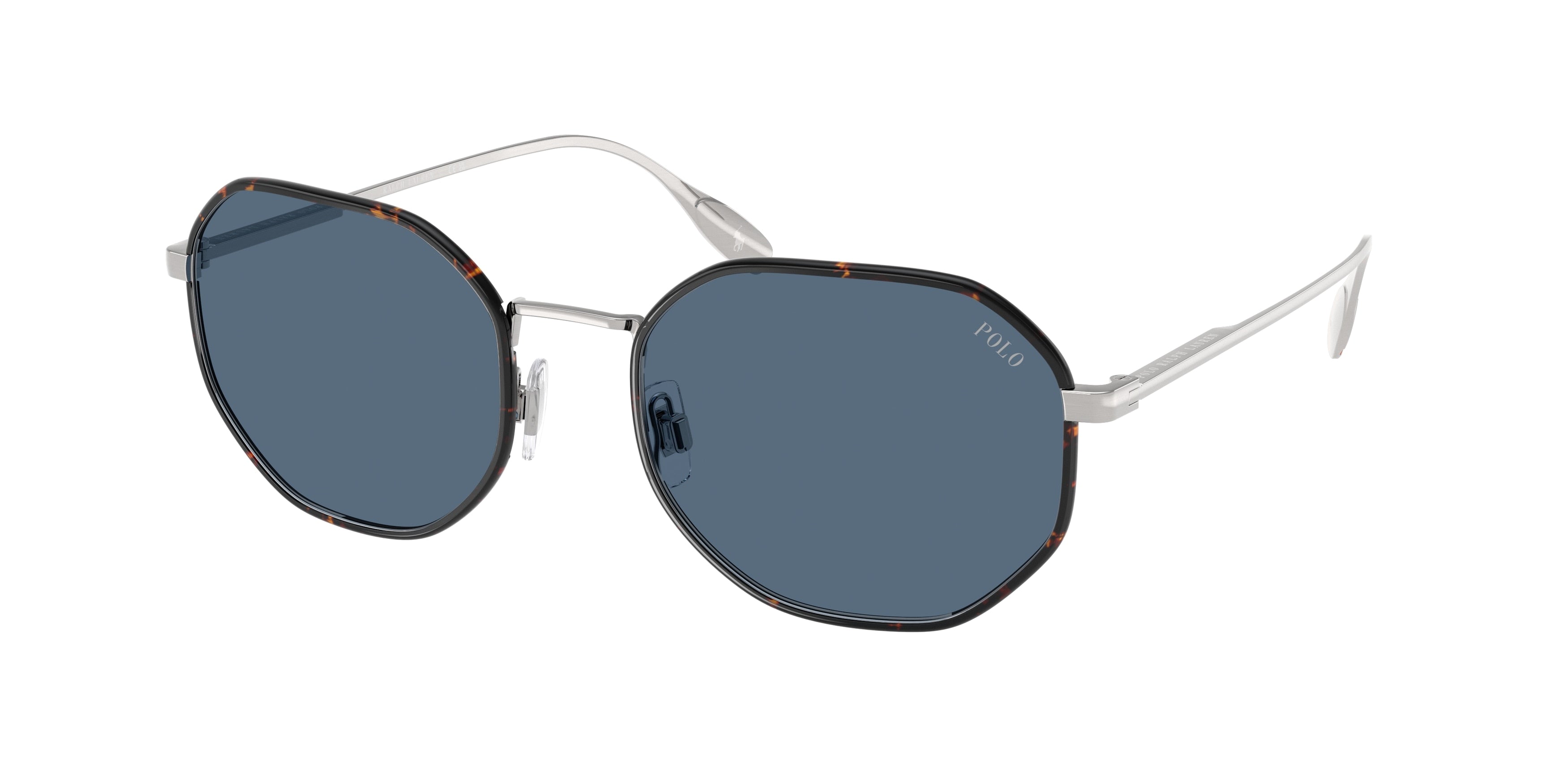 Polo PH3157 Pillow Sunglasses  942380-Brushed Silver 56-145-20 - Color Map Silver
