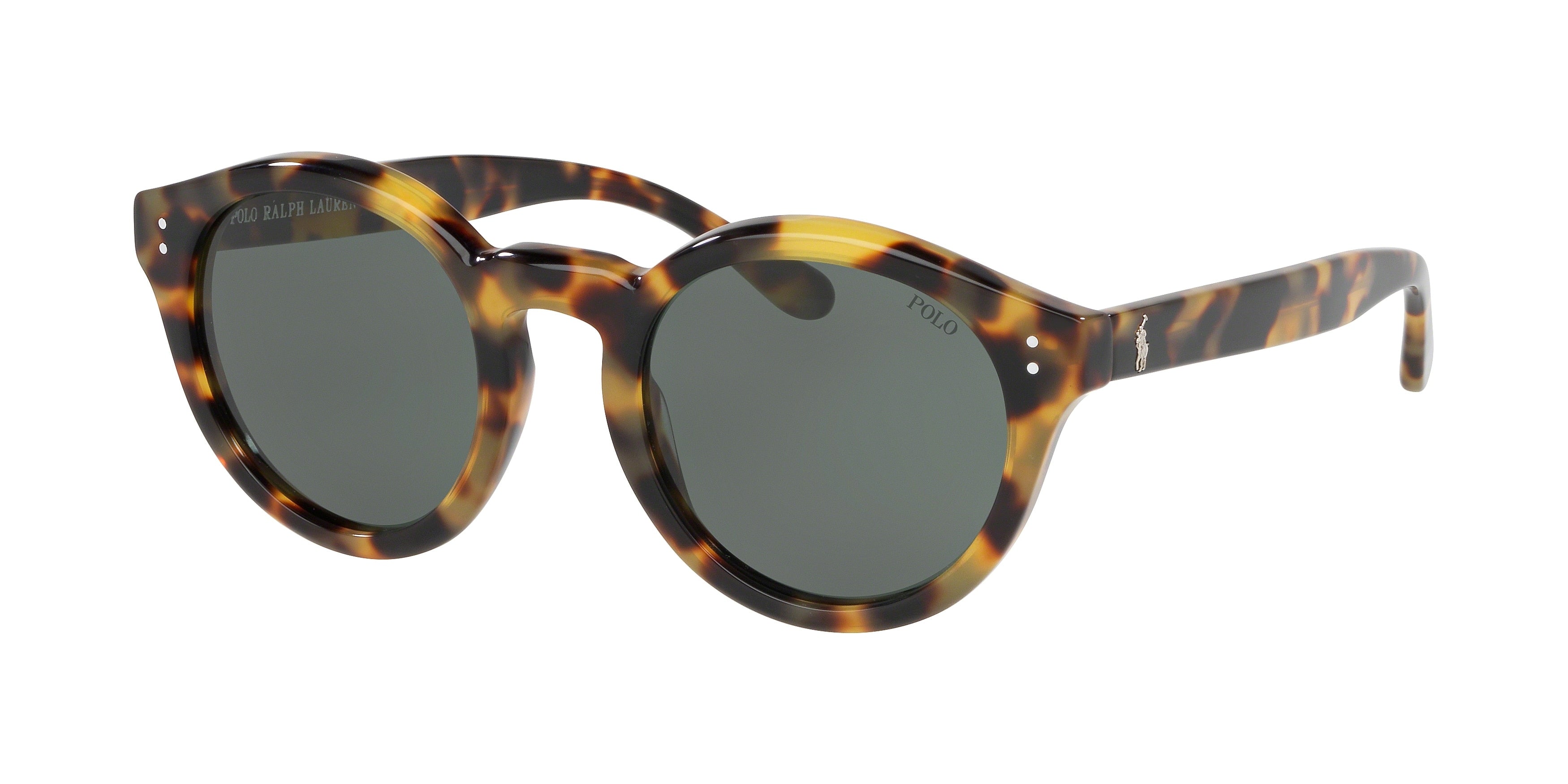 Polo PH4149 Phantos Sunglasses  500471-Shiny Spotty Havana 49-145-22 - Color Map Brown