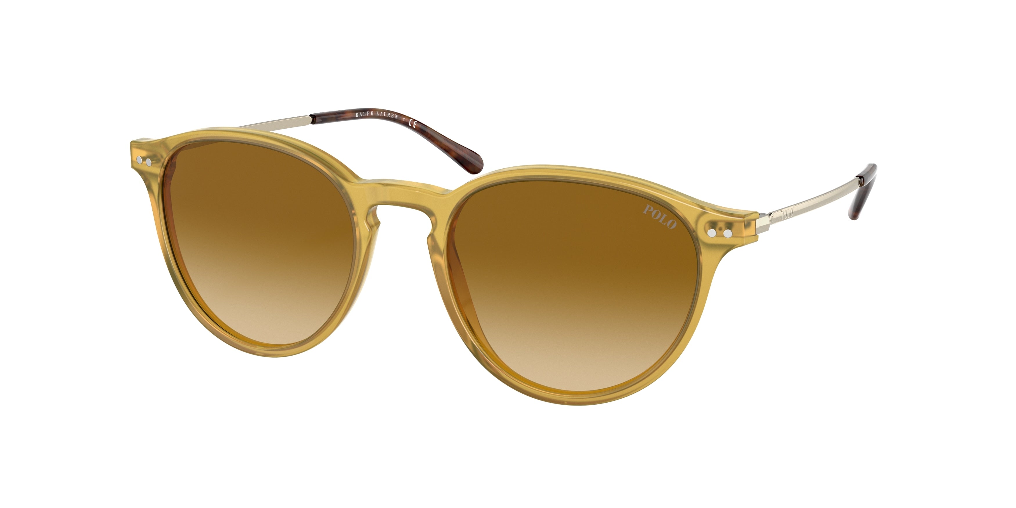 Polo PH4169 Phantos Sunglasses  50052L-Shiny Honey 51-140-19 - Color Map Yellow
