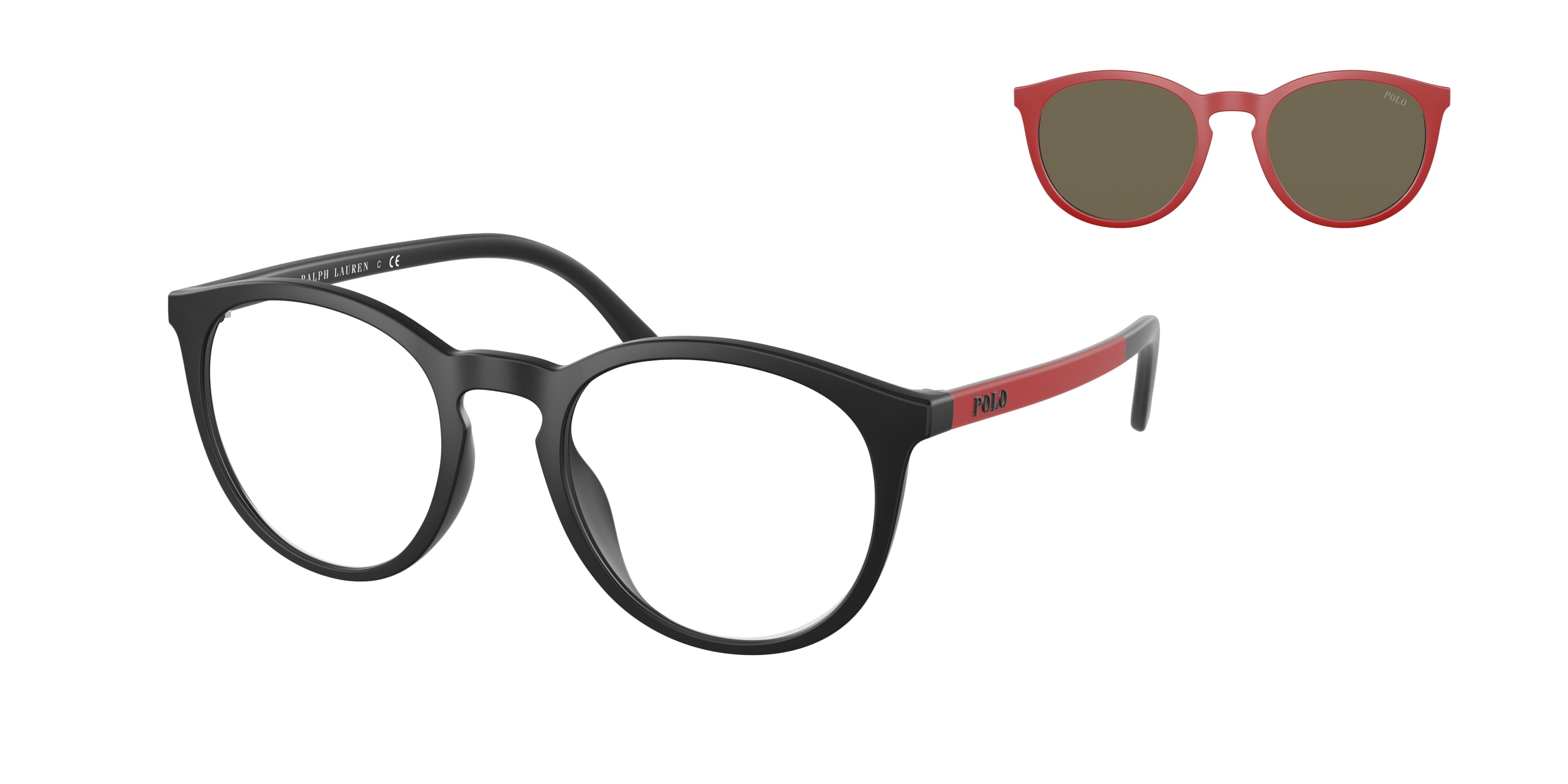 Polo PH4183U Phantos Sunglasses  5504/3-Matte Black 50-145-20 - Color Map Black