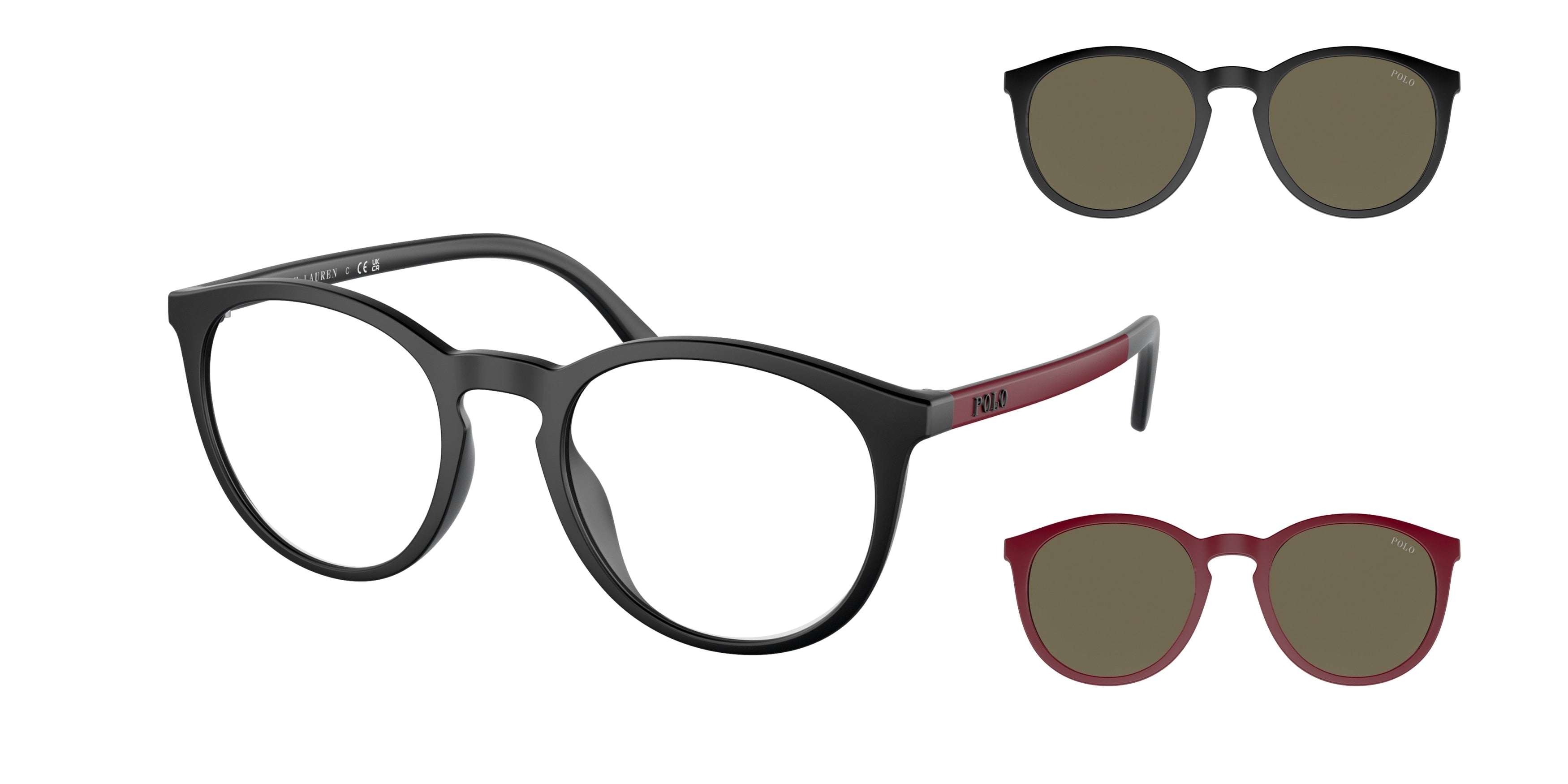 Polo PH4183U Phantos Sunglasses  5944/3-Matte Black 52-145-20 - Color Map Black