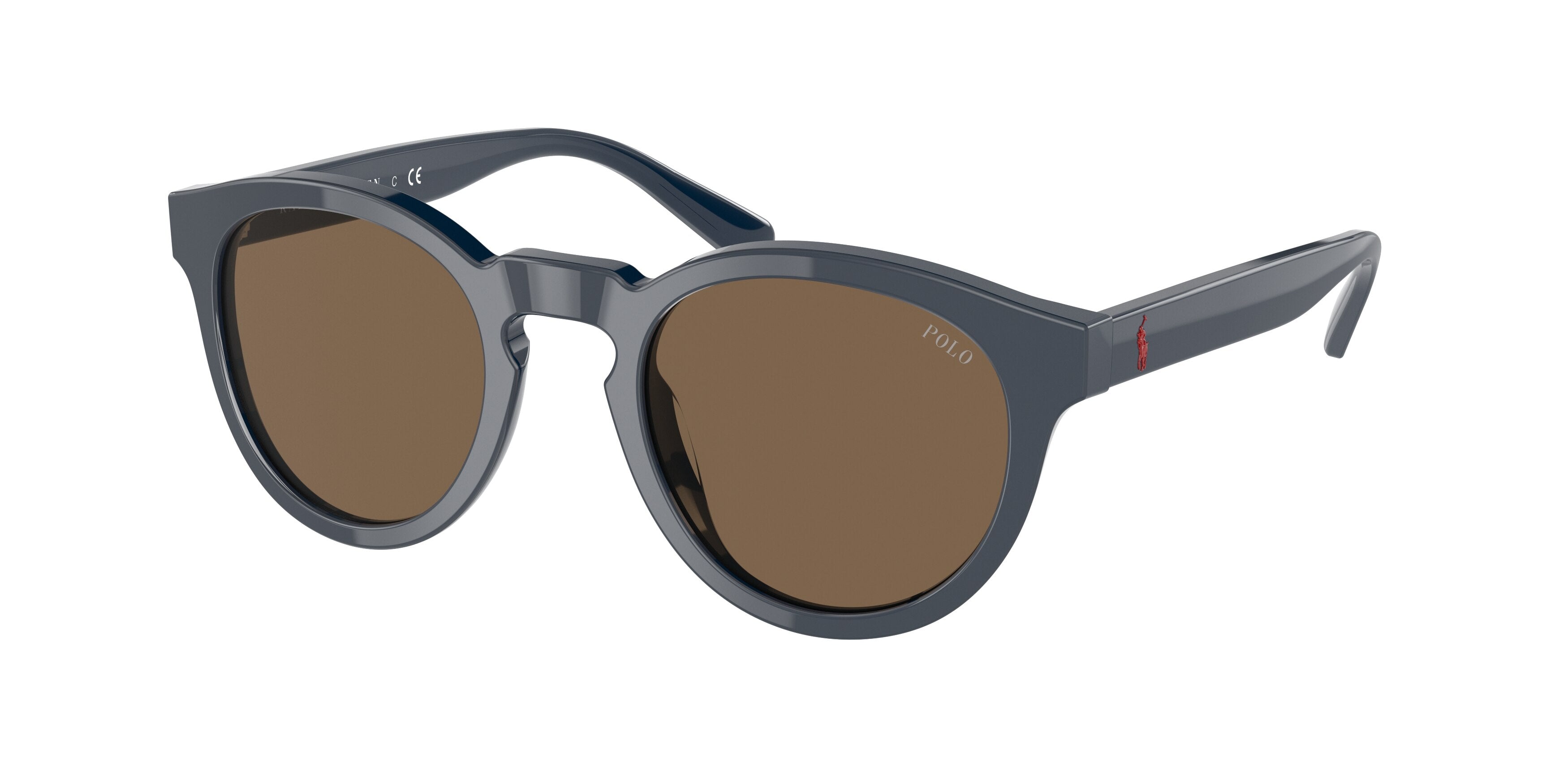 Polo PH4184 Phantos Sunglasses  562073-Shiny Navy Blue 49-145-22 - Color Map Blue