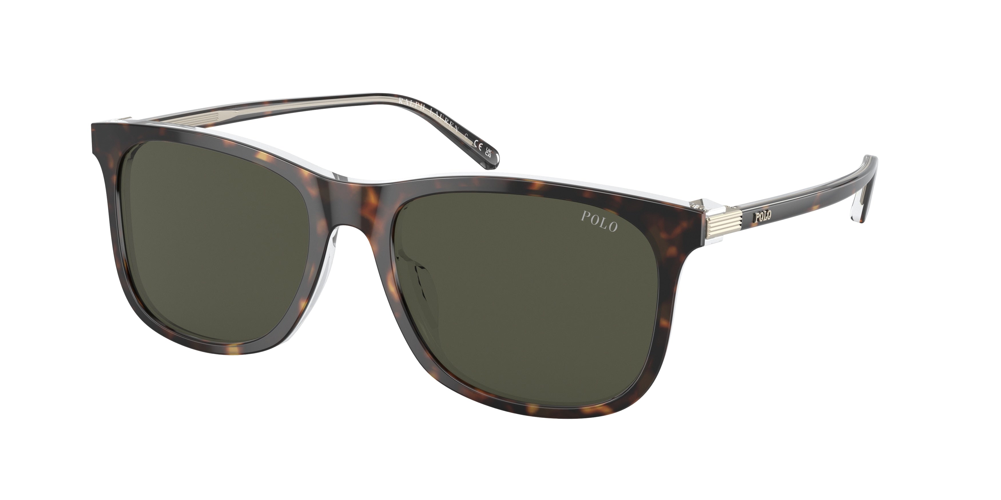 Polo PH4186U Oval Sunglasses  602782-Havana 55-140-18 - Color Map Tortoise