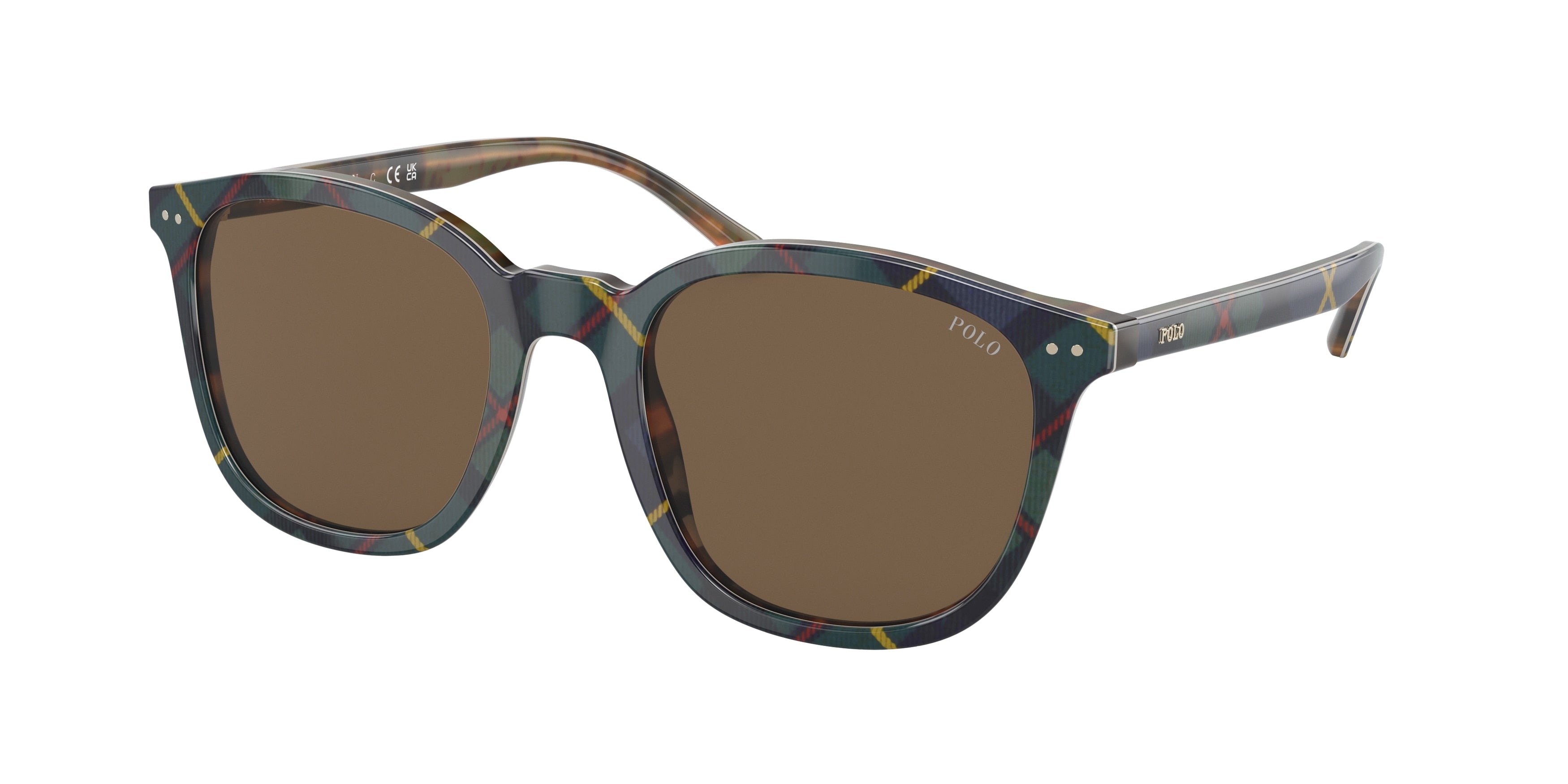 Polo PH4188 Pillow Sunglasses  562573-Shiny Dress Gordon 53-145-21 - Color Map Multicolor