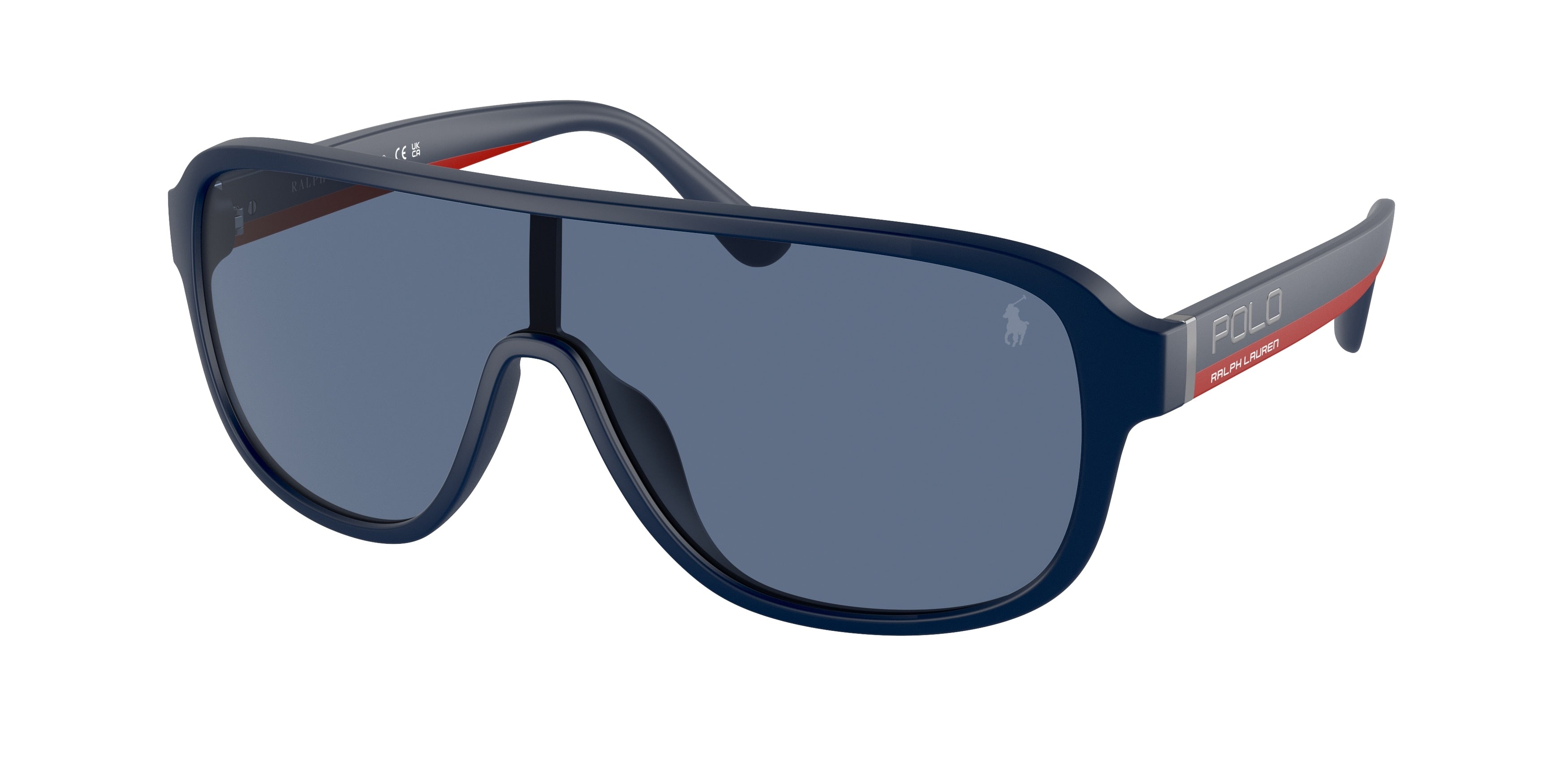 Polo PH4196U Irregular Sunglasses  590480-Matte New Port Navy 60-145-134 - Color Map Blue