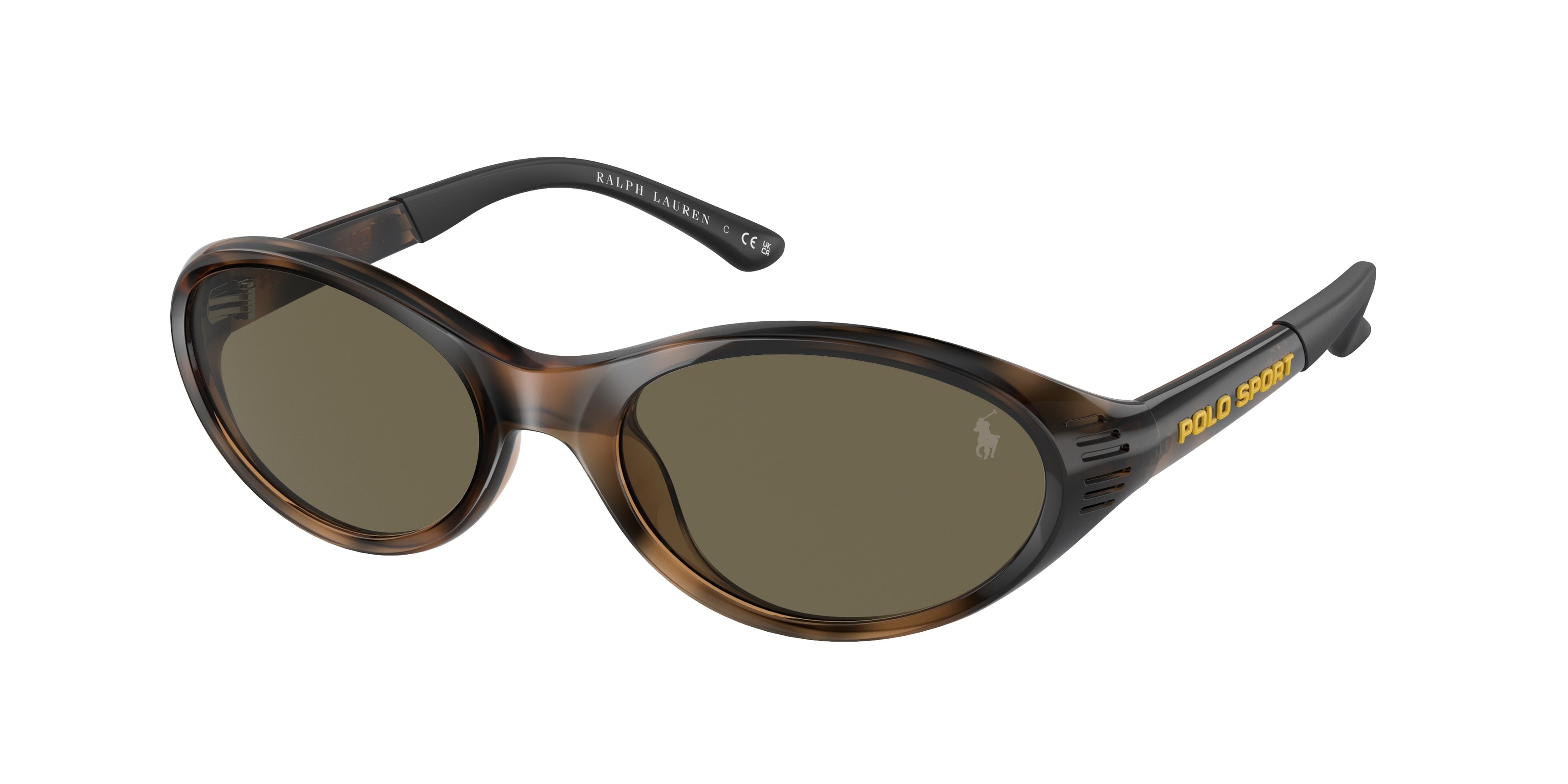Polo PH4197U Oval Sunglasses  5003/3-Shiny Havana 56-145-19 - Color Map Tortoise