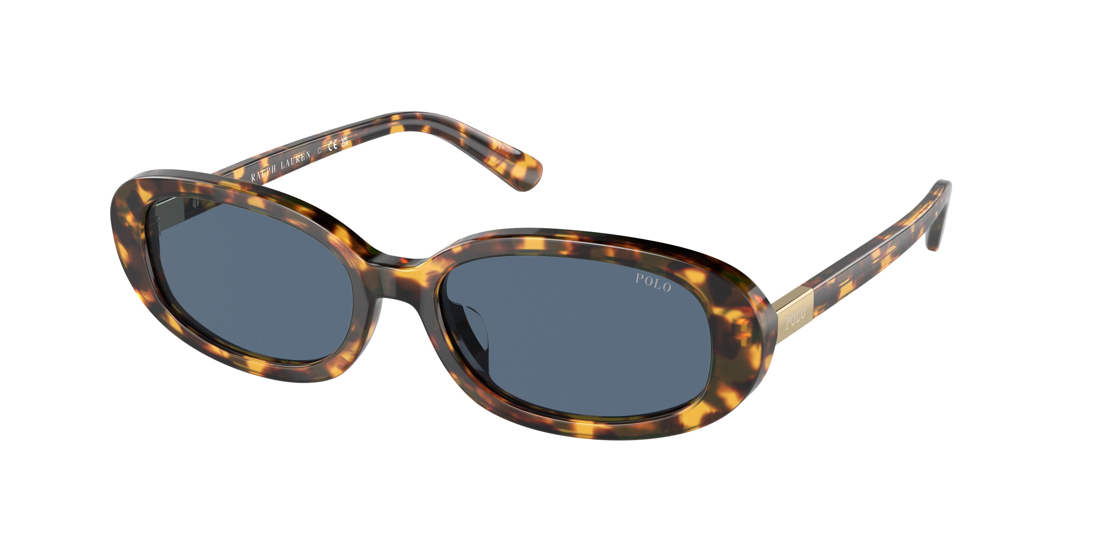 Polo PH4198U Oval Sunglasses  607880-Shiny Havana 53-145-17 - Color Map Tortoise