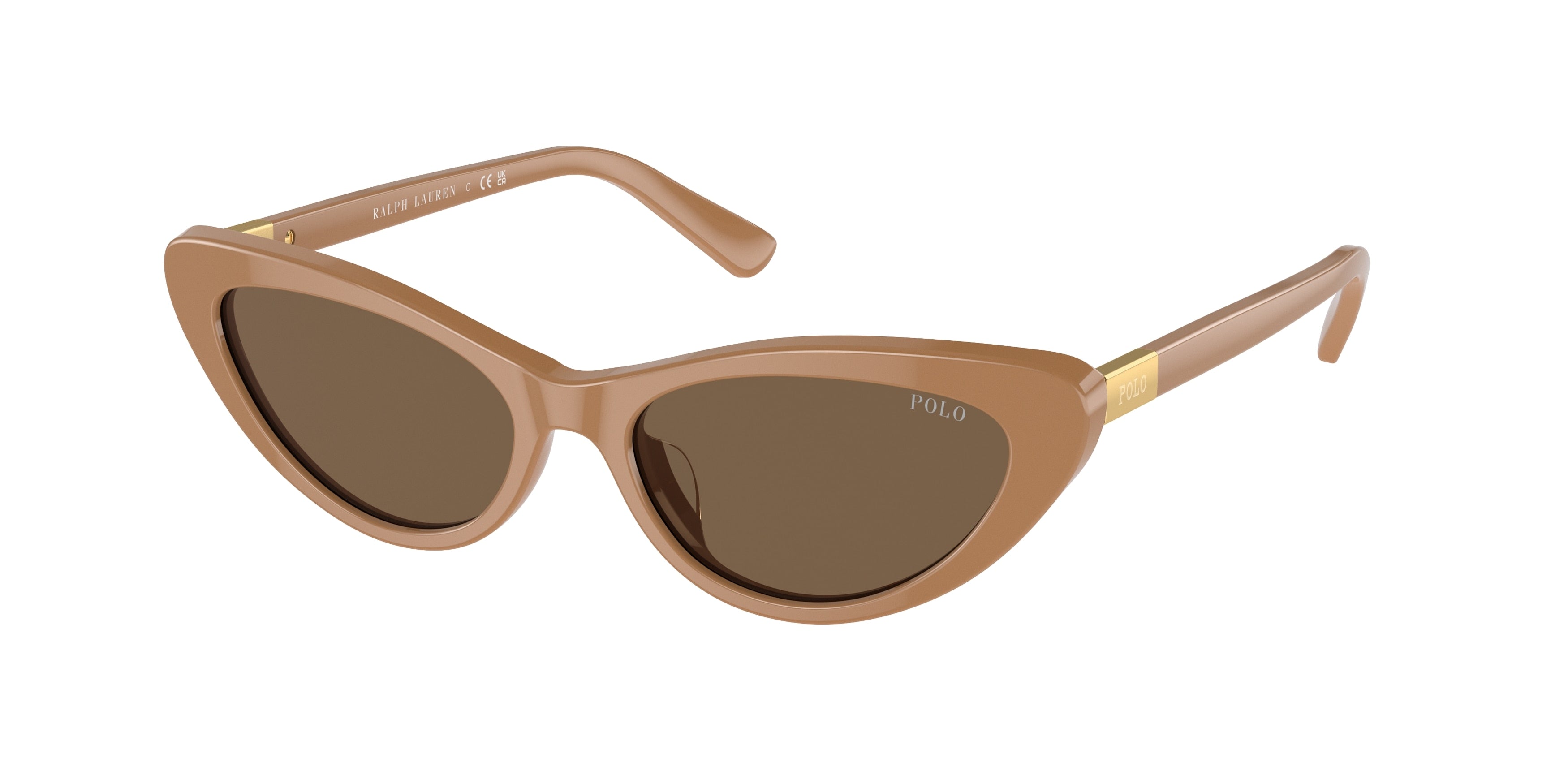 Polo PH4199U Cat Eye Sunglasses  619673-Shiny Brown 54-145-16 - Color Map Brown