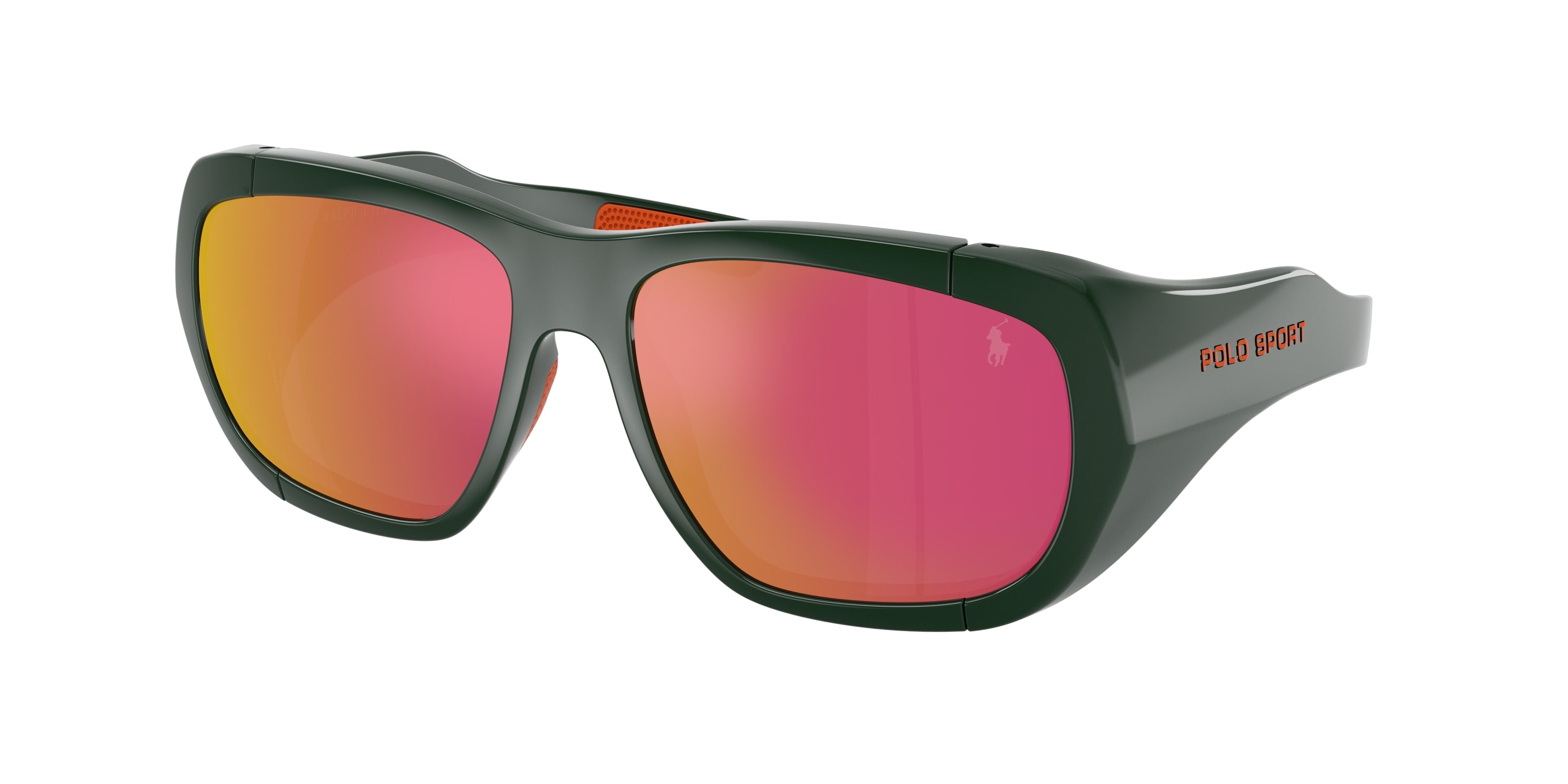 Polo PH4219U Irregular Sunglasses  55966Q-Shiny Green 58-145-16 - Color Map Green