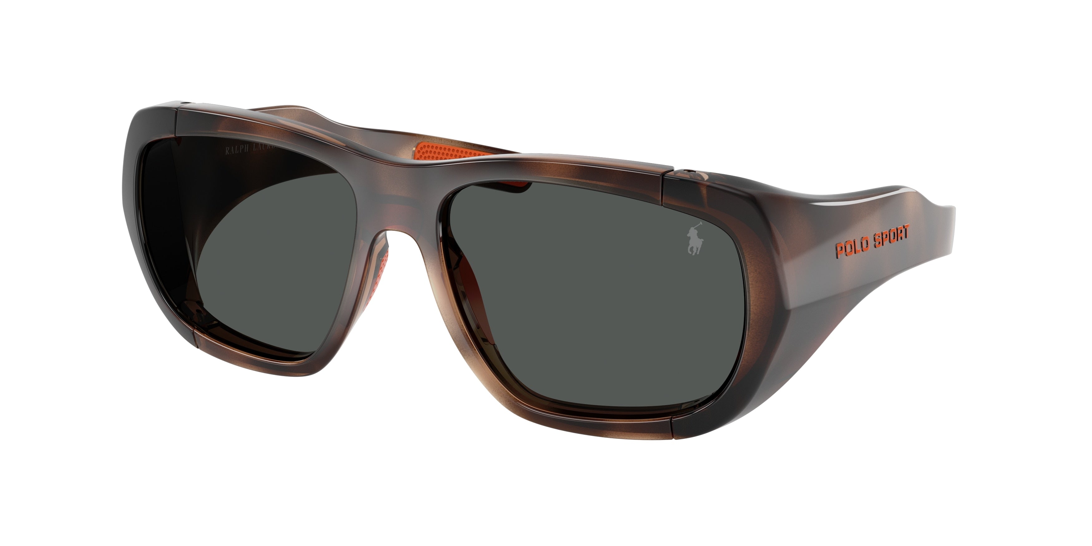 Polo PH4219U Irregular Sunglasses  597487-Shiny Dark Havana 58-145-16 - Color Map Tortoise
