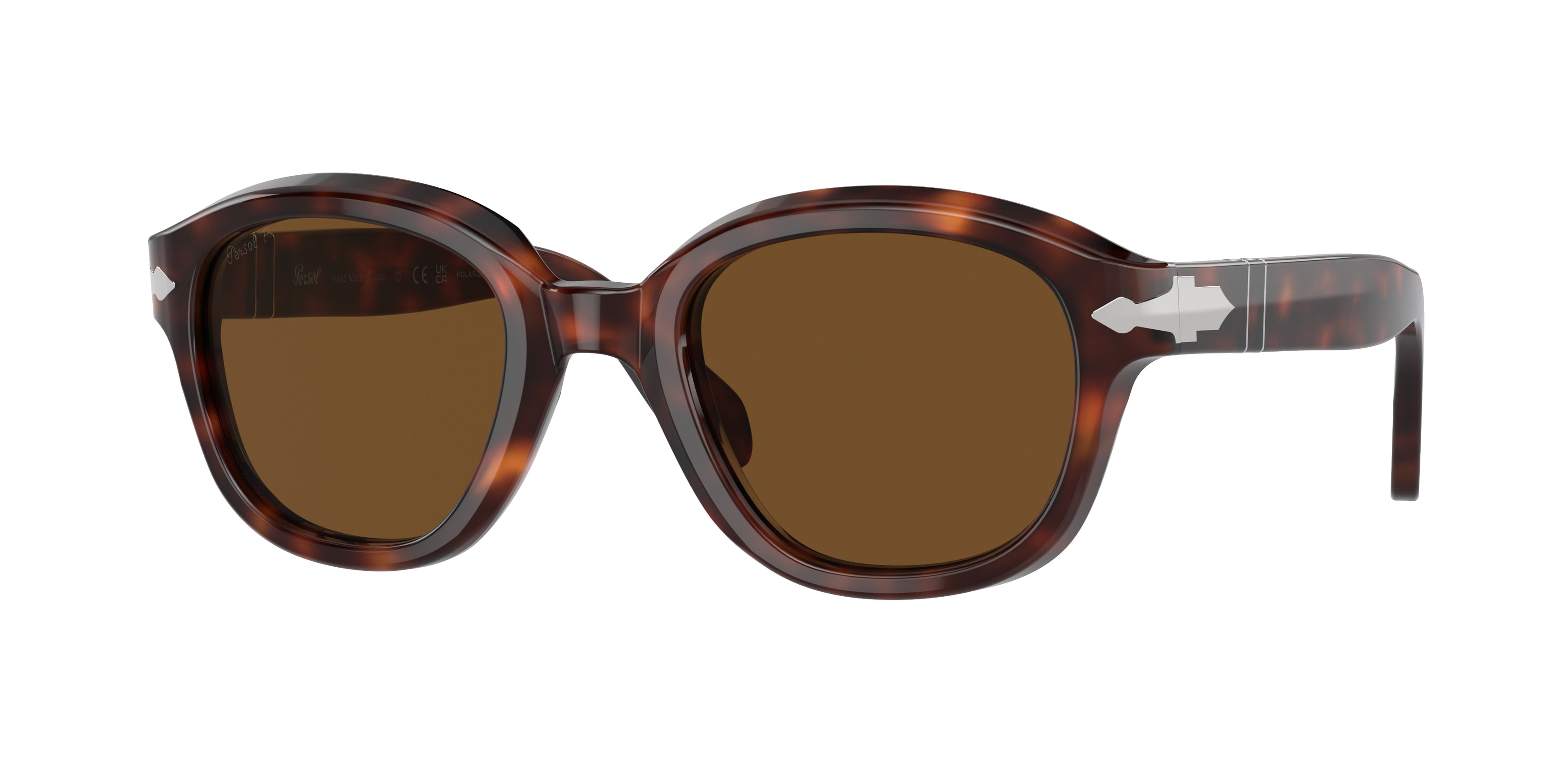Persol PO0060S Phantos Sunglasses  24/57-Havana 52-145-23 - Color Map Tortoise