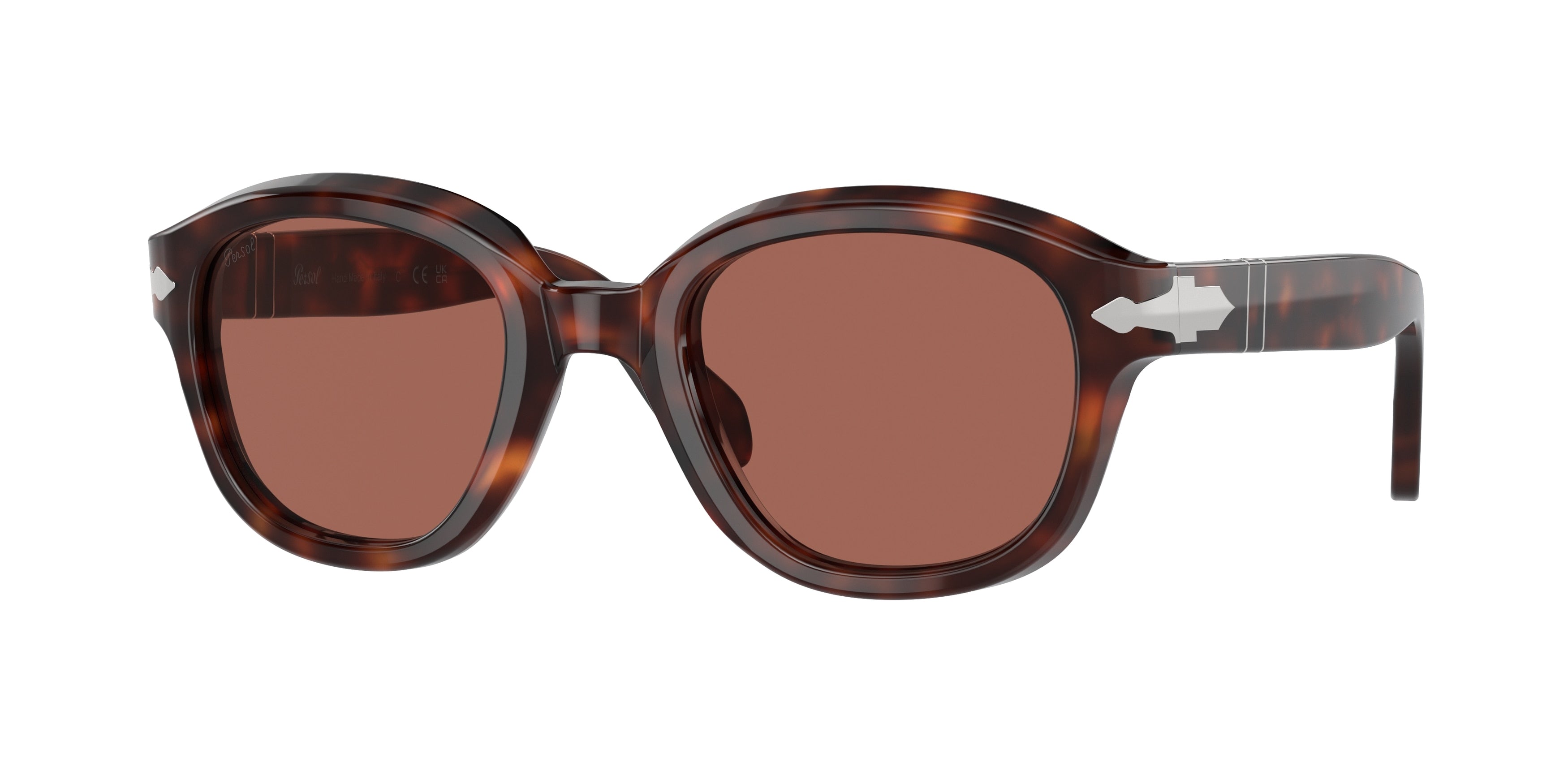Persol PO0060S Phantos Sunglasses  24/H2-Havana 52-145-23 - Color Map Tortoise
