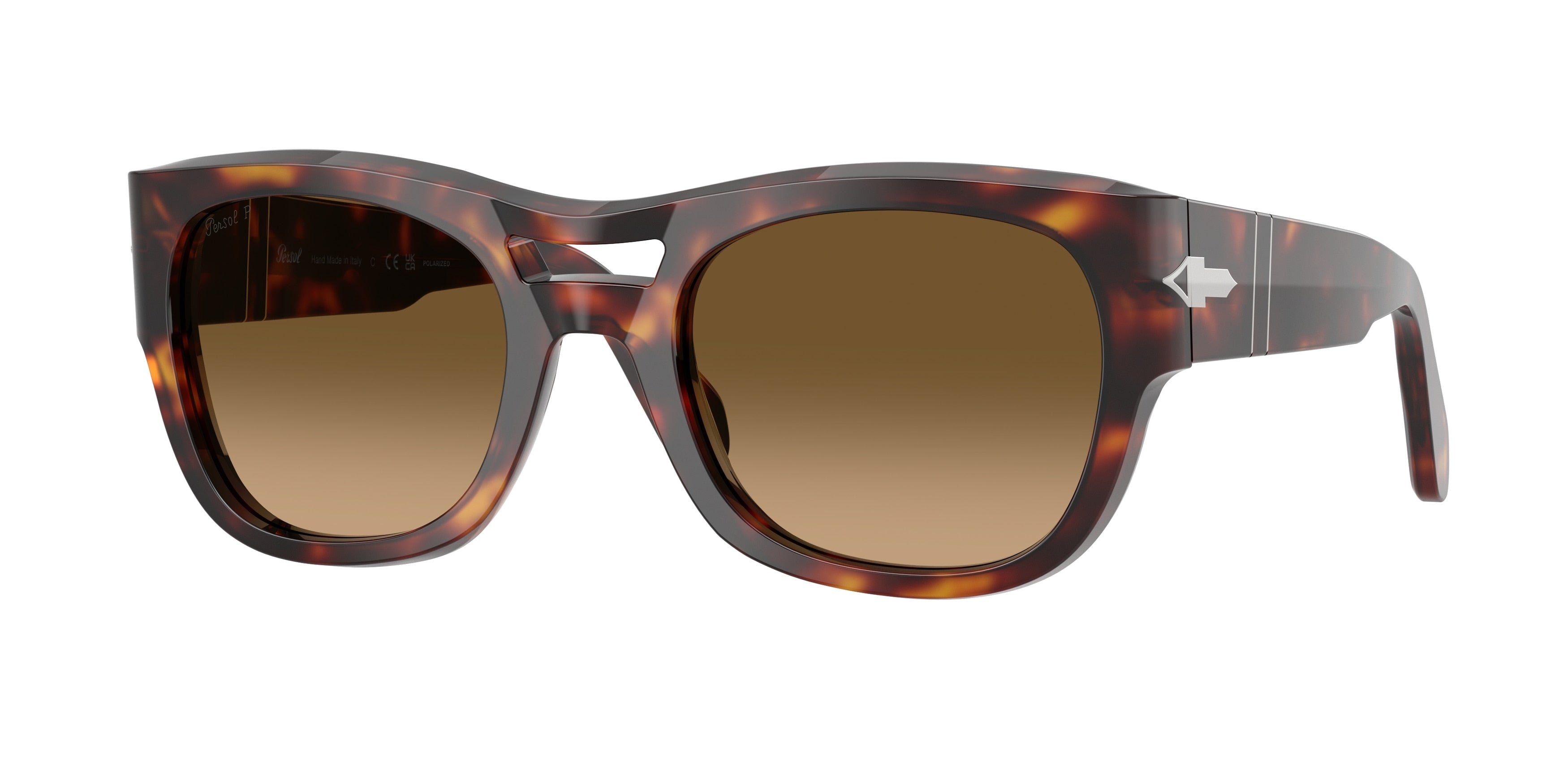 Persol PO0064S Pillow Sunglasses  24/M2-Havana 54-145-22 - Color Map Tortoise