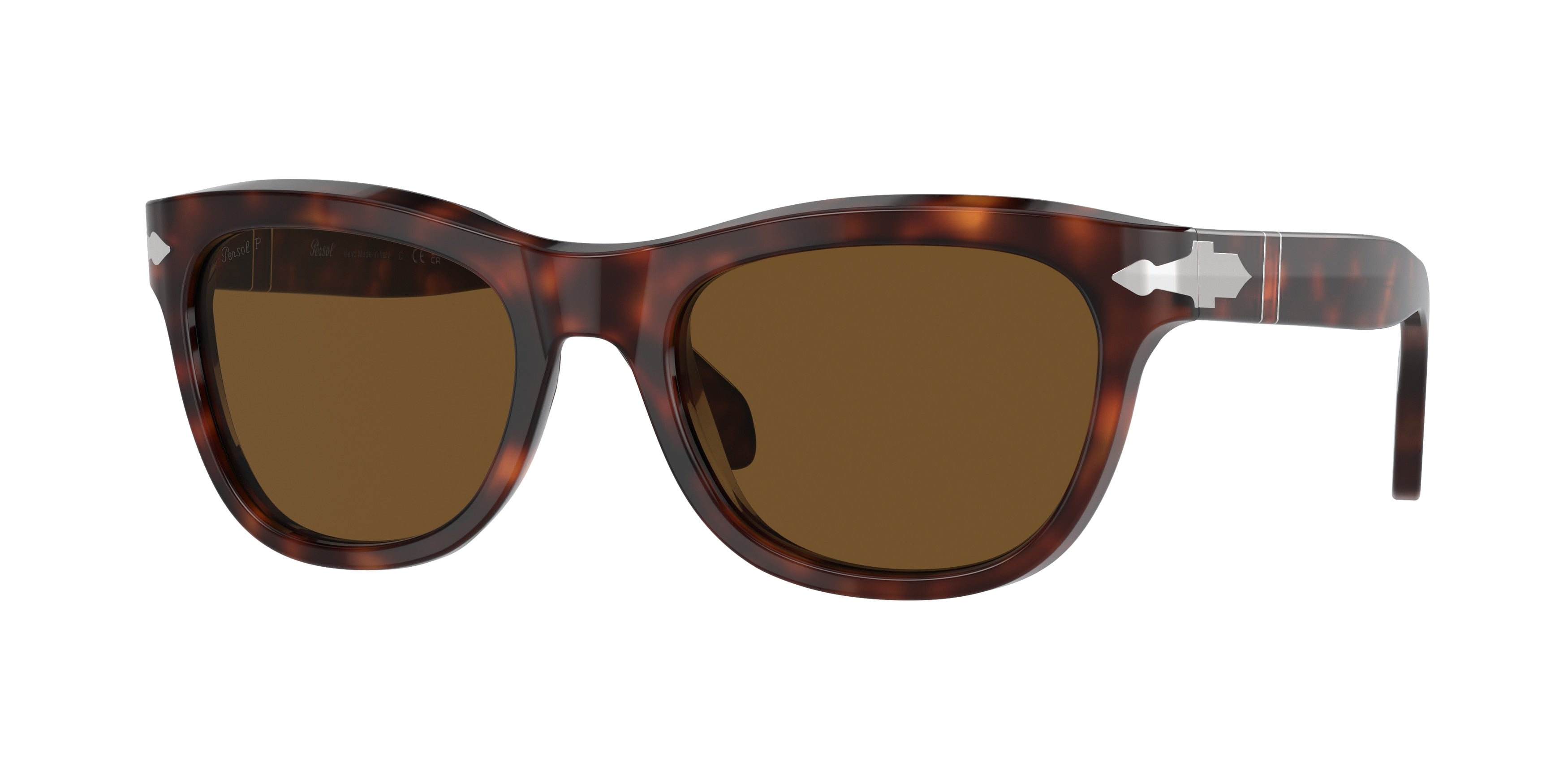 Persol PO0086S Pillow Sunglasses  24/57-Havana 57-145-20 - Color Map Tortoise