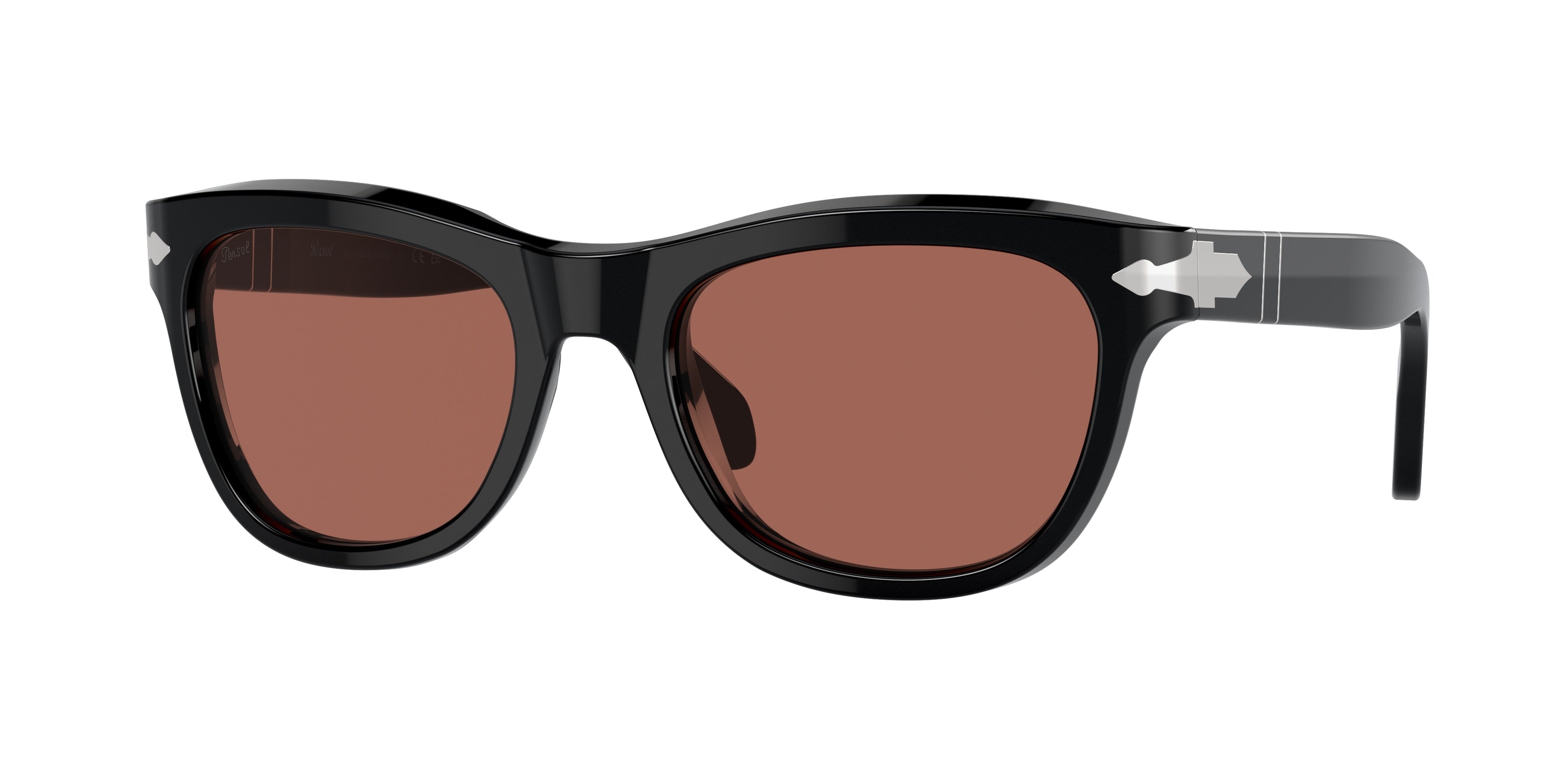 Persol PO0086S Pillow Sunglasses  95/H2-Black 57-145-20 - Color Map Black