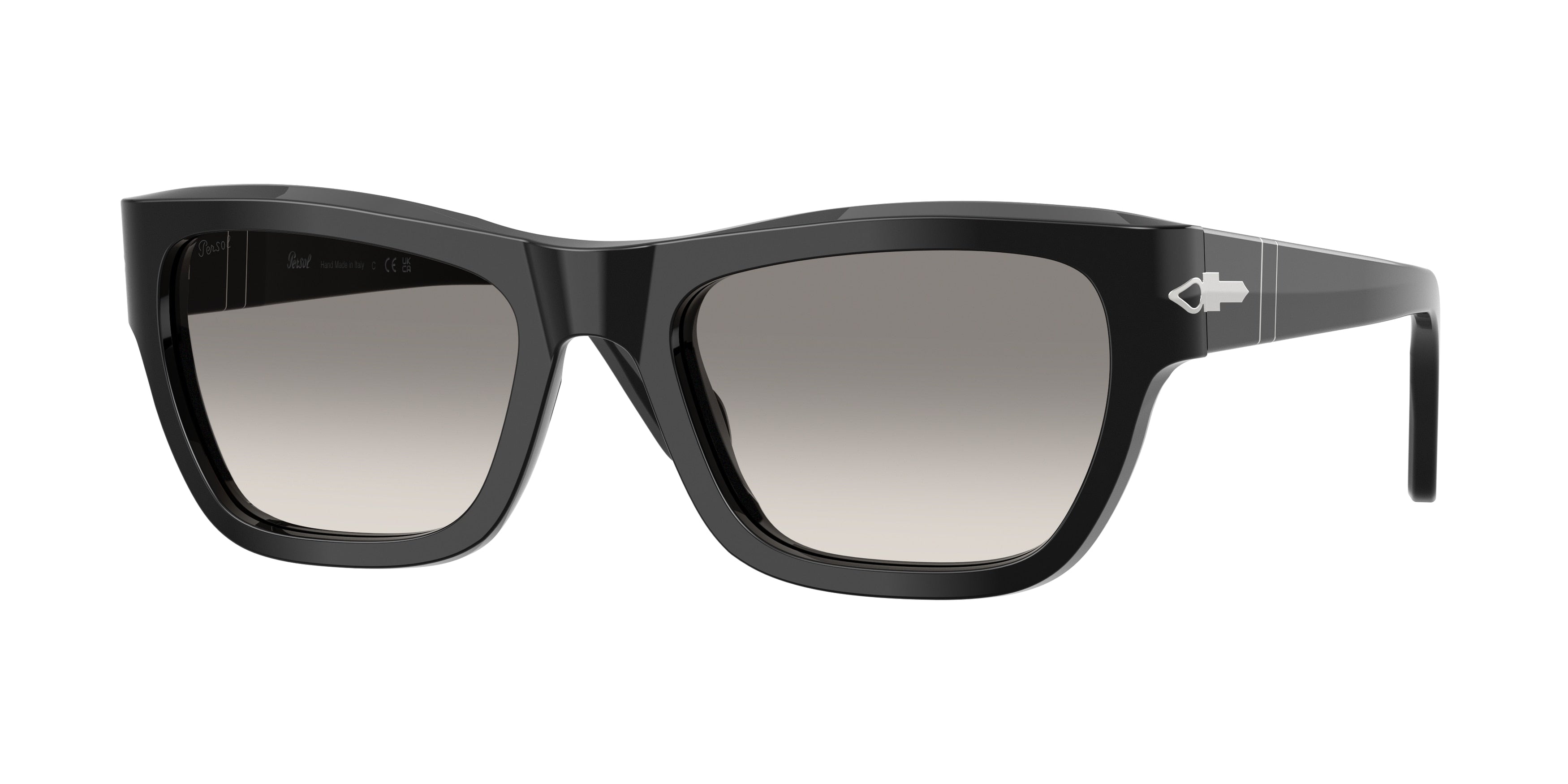Persol PO0091S Butterfly Sunglasses  95/32-Black 56-145-20 - Color Map Black