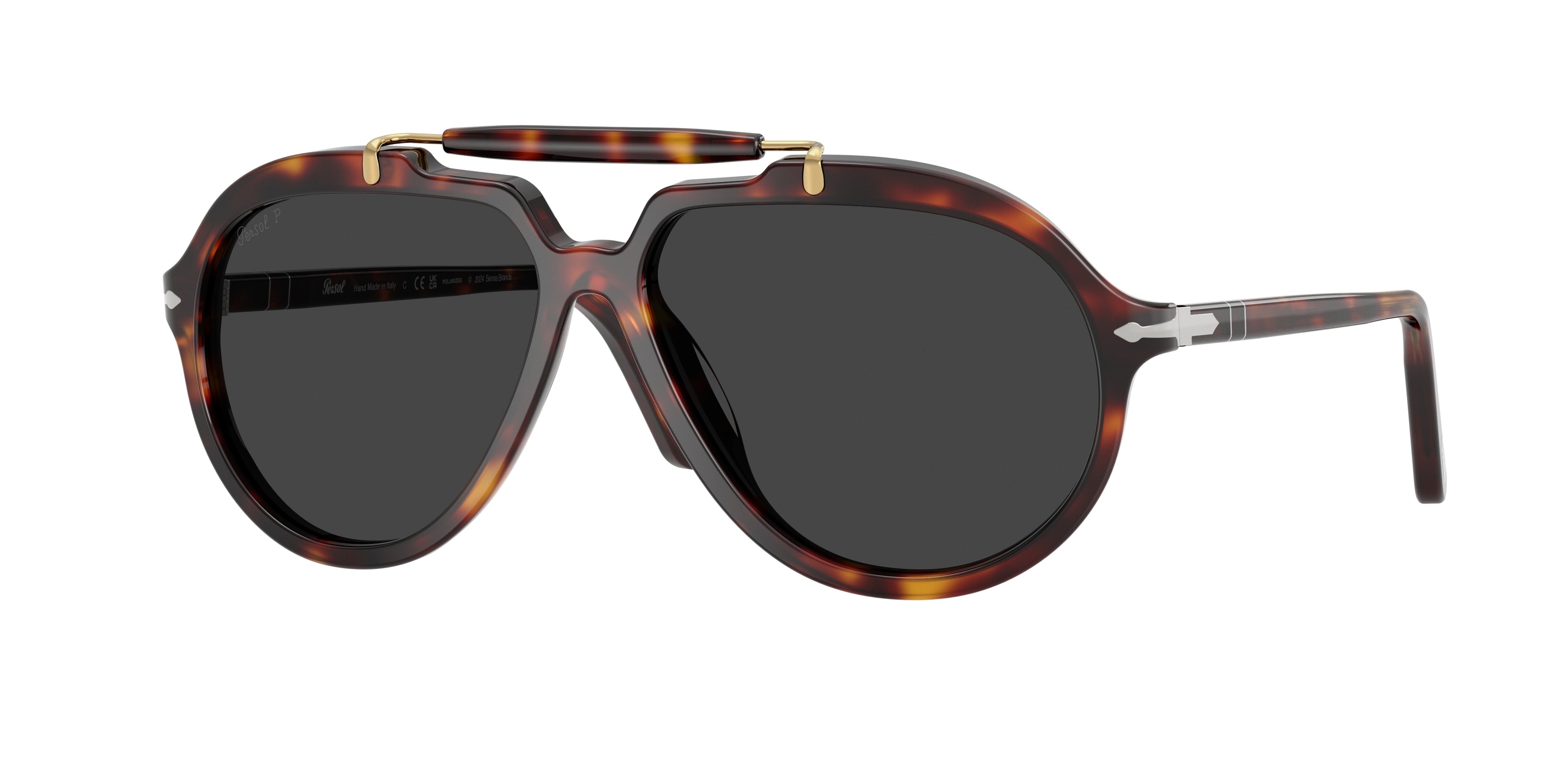 Persol PO0202S Square Sunglasses  24/48-Havana 57-140-13 - Color Map Tortoise