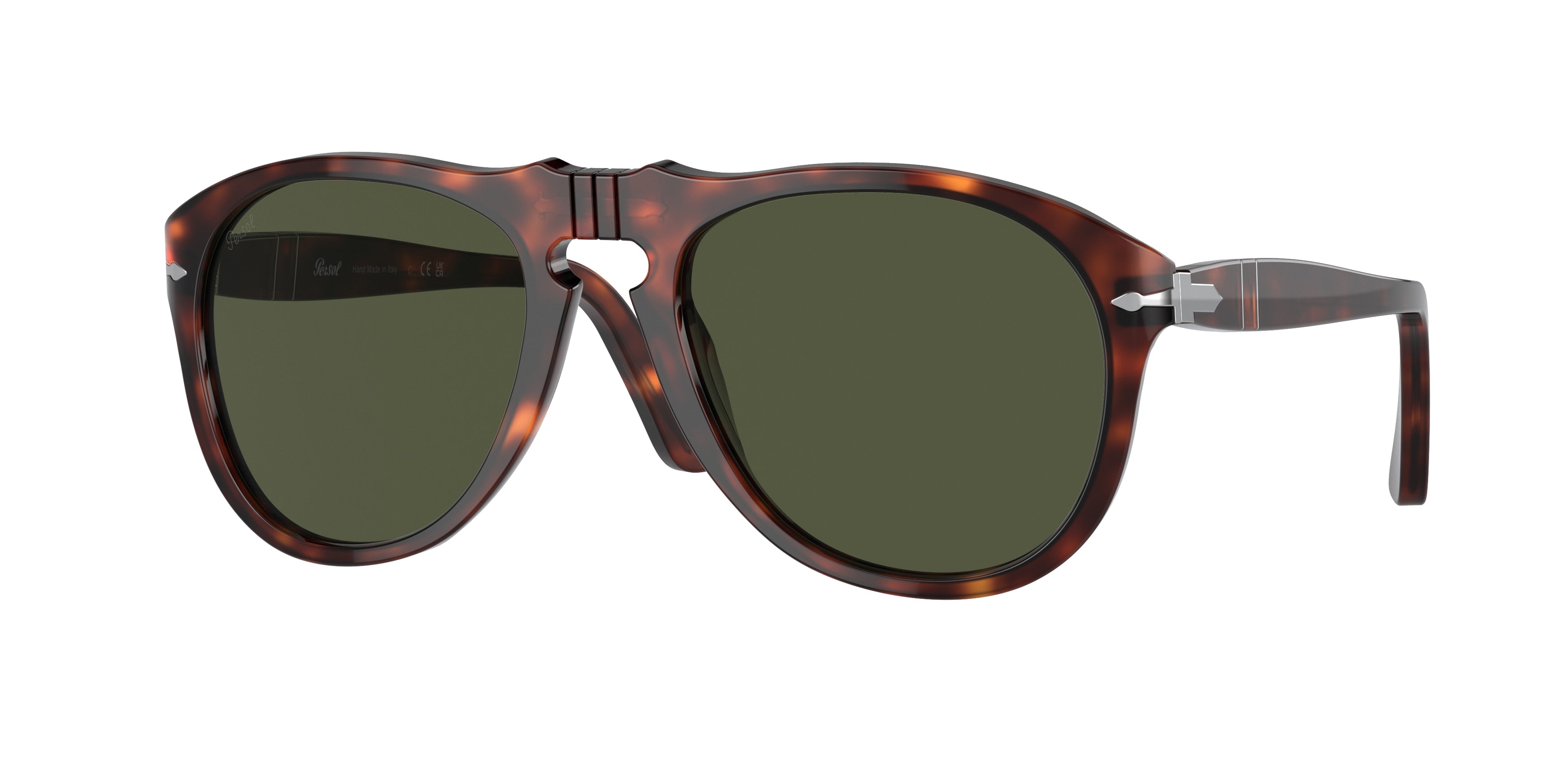 Persol PO0649 Pilot Sunglasses  24/31-Havana 56-145-20 - Color Map Tortoise