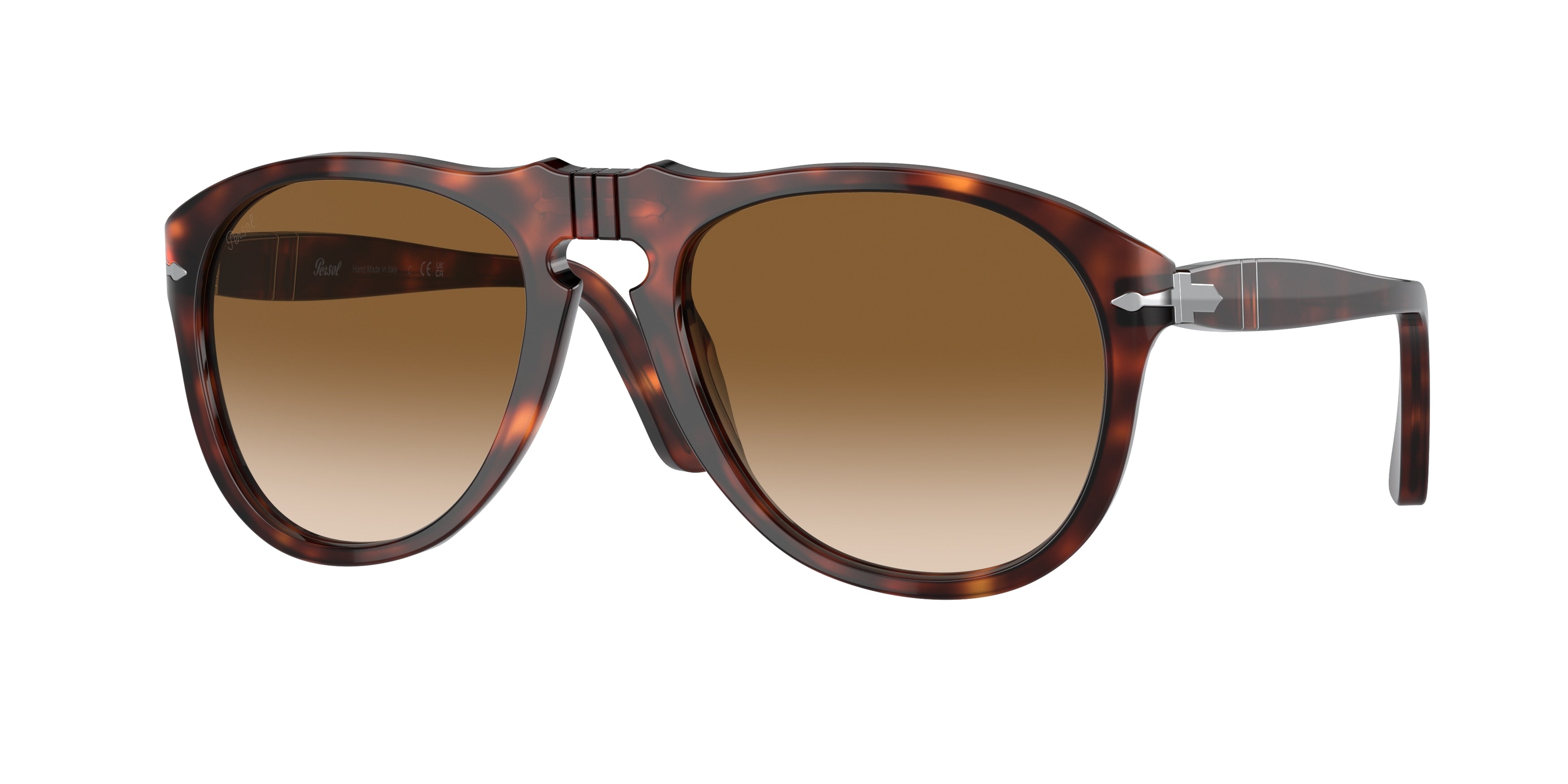 Persol PO0649 Pilot Sunglasses  24/51-Havana 54-140-20 - Color Map Tortoise