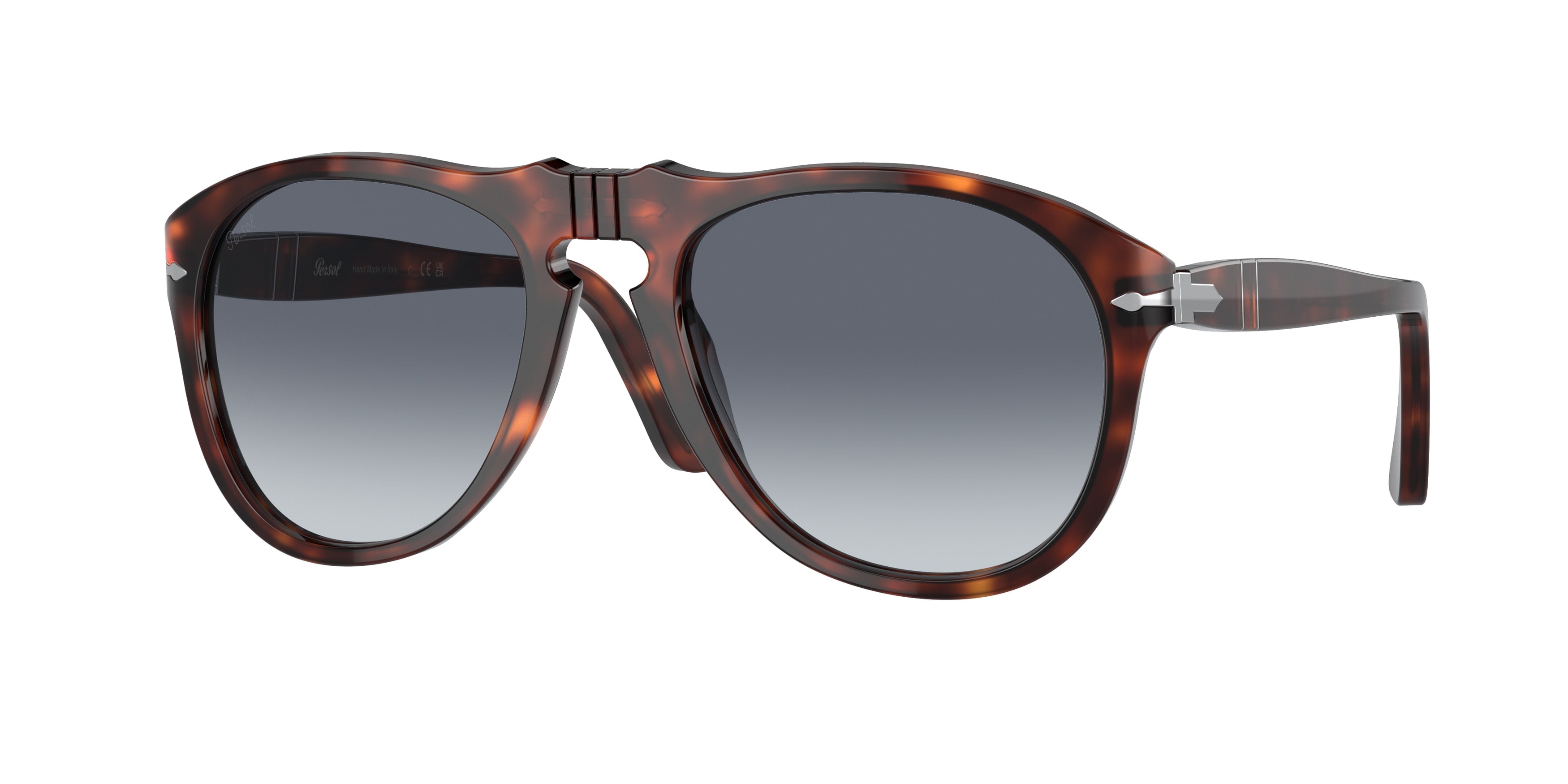 Persol PO0649 Pilot Sunglasses  24/86-Havana 54-140-20 - Color Map Tortoise