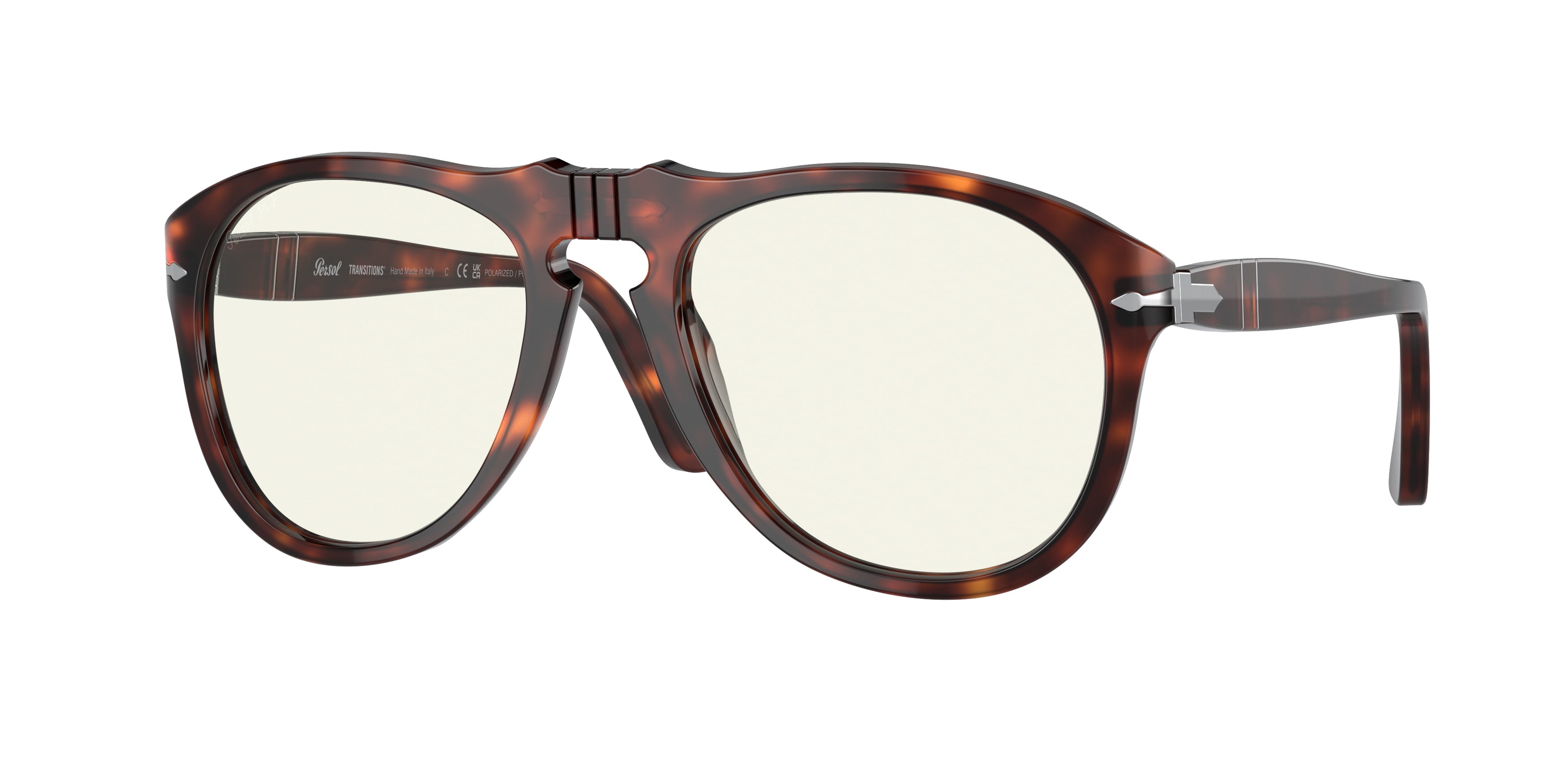 Persol PO0649 Pilot Sunglasses  24/BL-Havana 54-140-20 - Color Map Tortoise